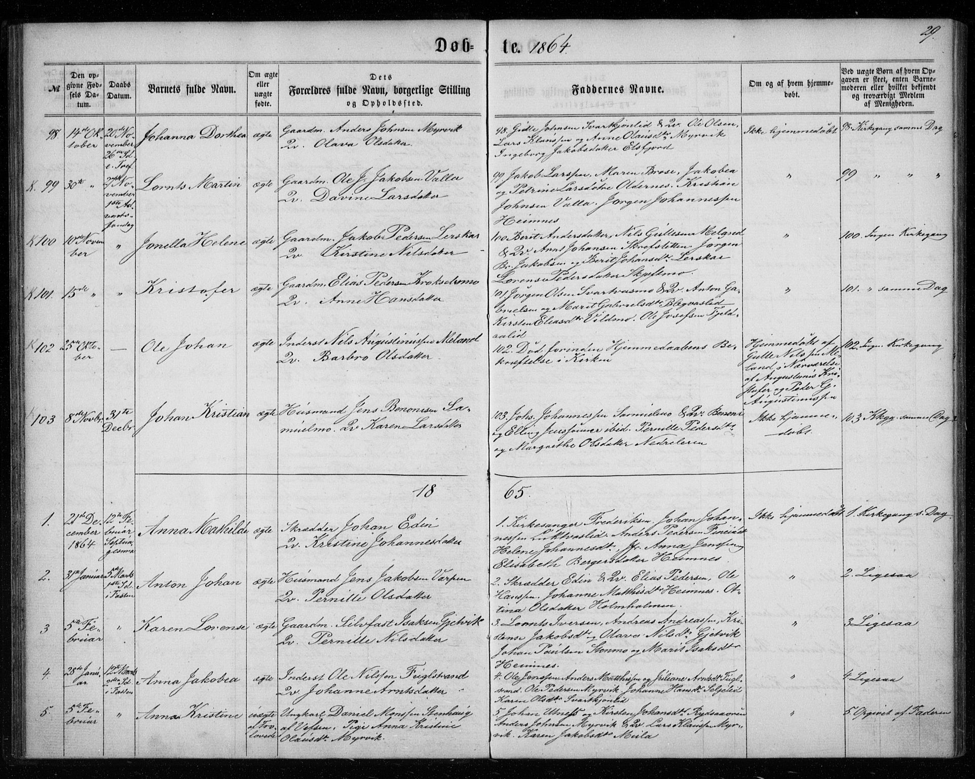 Ministerialprotokoller, klokkerbøker og fødselsregistre - Nordland, SAT/A-1459/825/L0356: Ministerialbok nr. 825A10, 1861-1878, s. 29