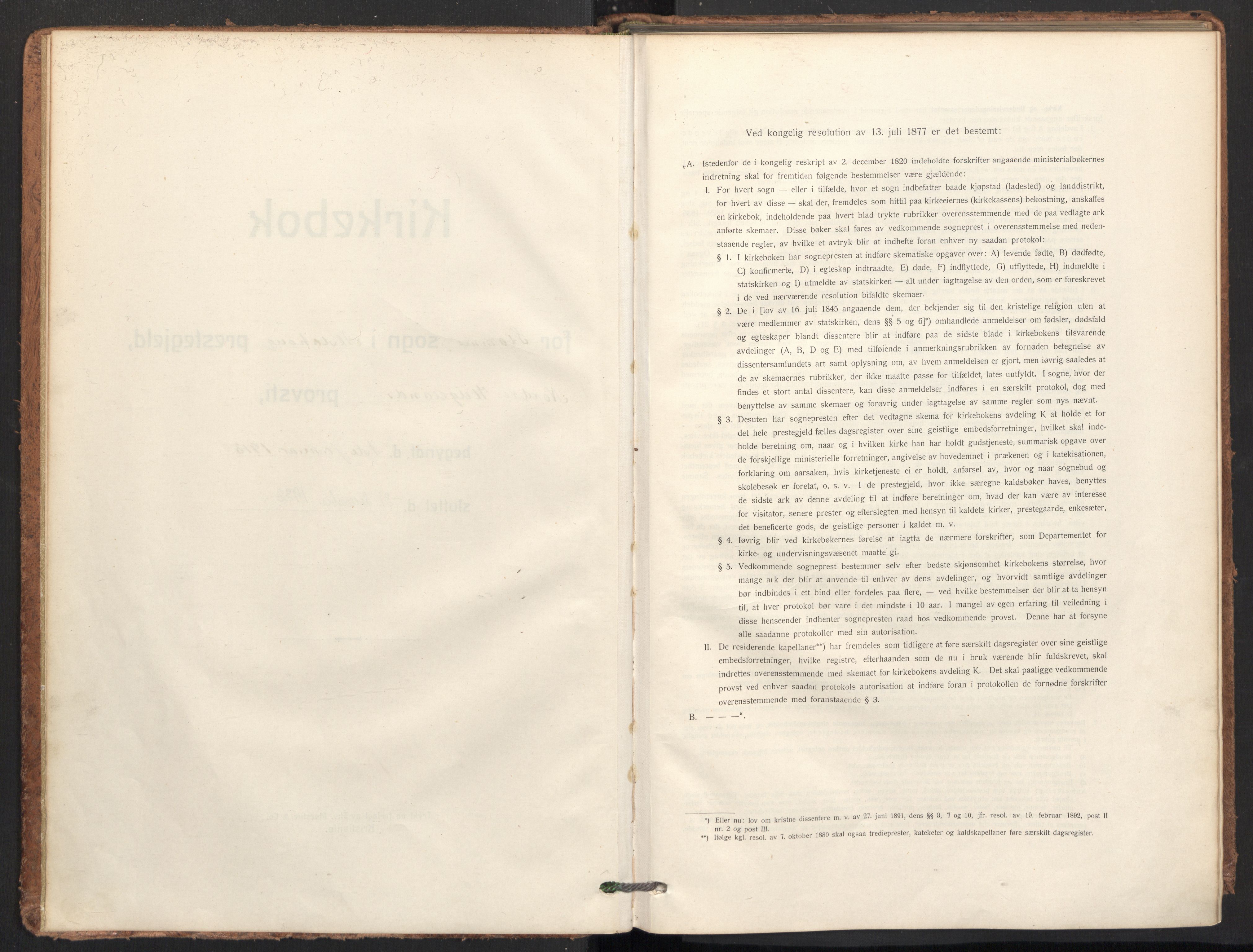 Ministerialprotokoller, klokkerbøker og fødselsregistre - Nordland, AV/SAT-A-1459/831/L0473: Ministerialbok nr. 831A04, 1909-1934