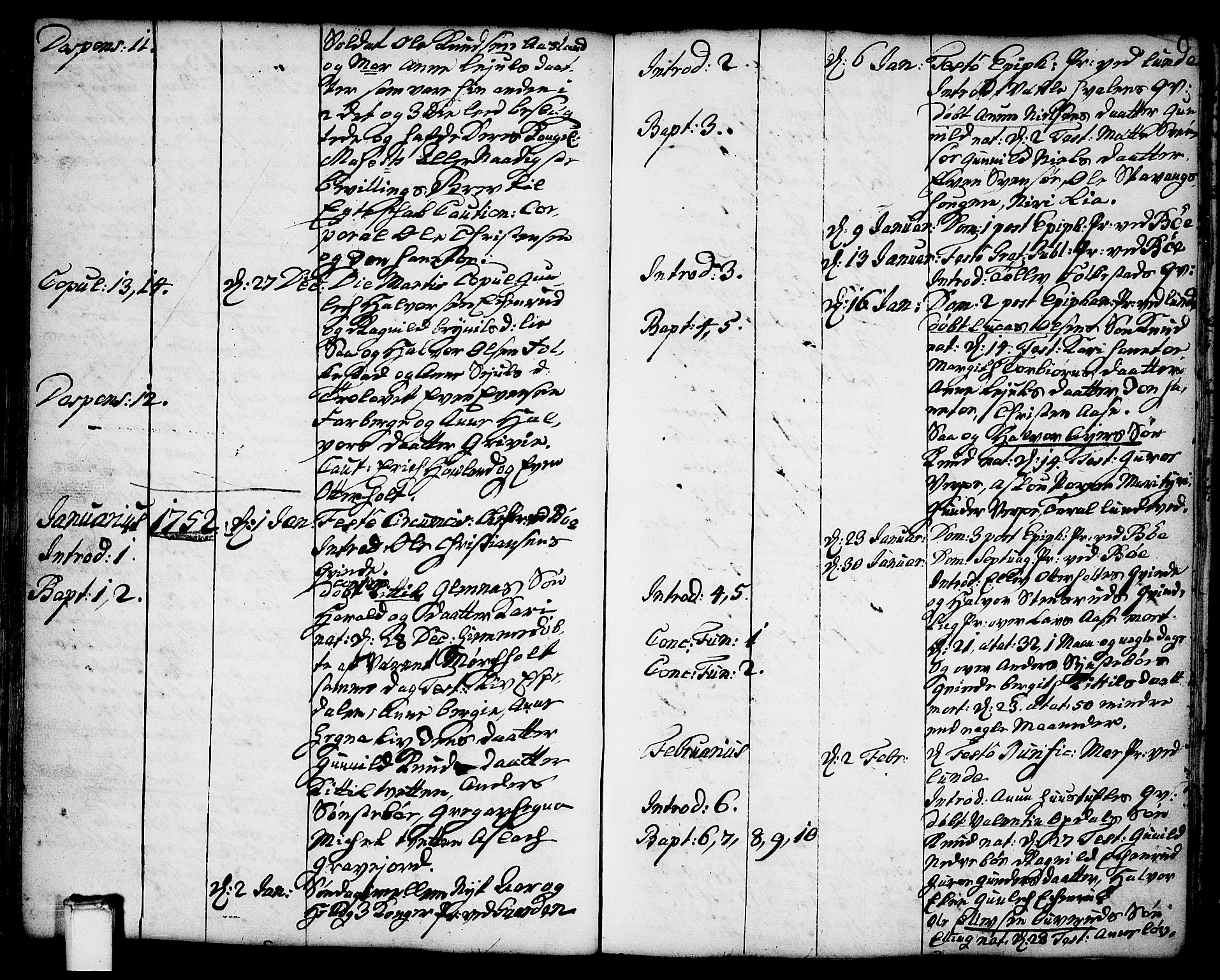 Bø kirkebøker, AV/SAKO-A-257/F/Fa/L0004: Ministerialbok nr. 4, 1748-1785