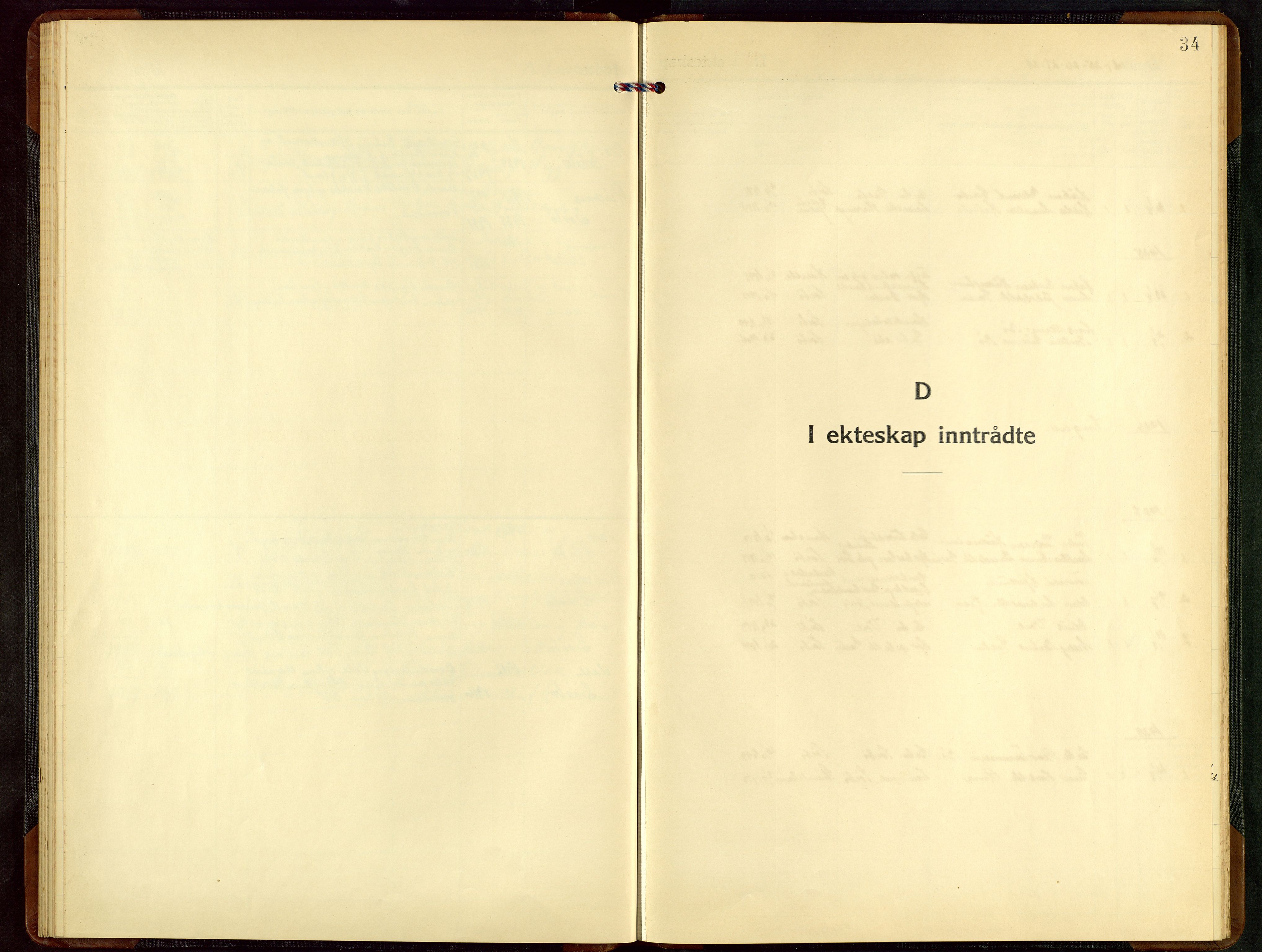 Rennesøy sokneprestkontor, SAST/A -101827/H/Ha/Hab/L0015: Klokkerbok nr. B 14, 1924-1957, s. 34