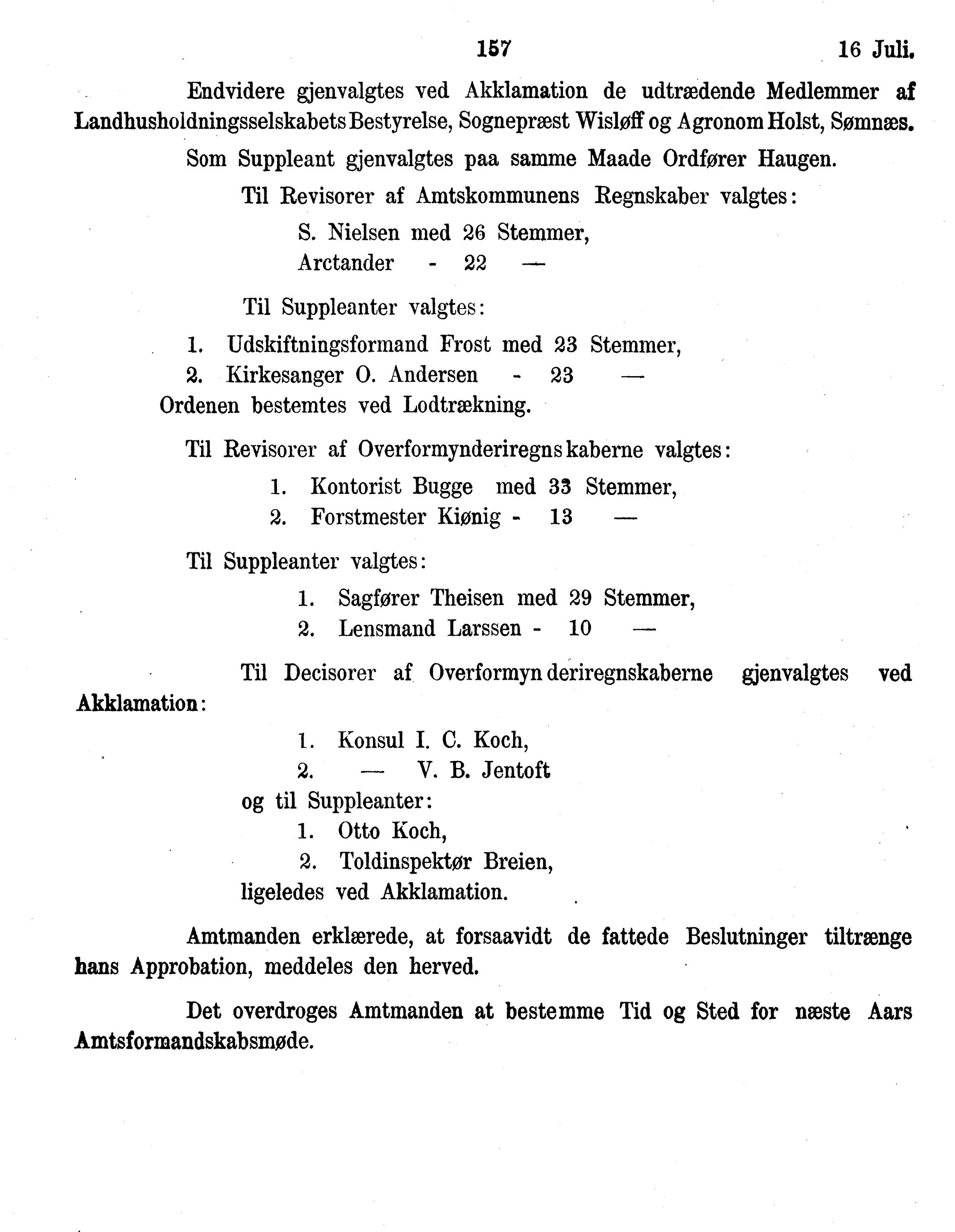 Nordland Fylkeskommune. Fylkestinget, AIN/NFK-17/176/A/Ac/L0014: Fylkestingsforhandlinger 1881-1885, 1881-1885