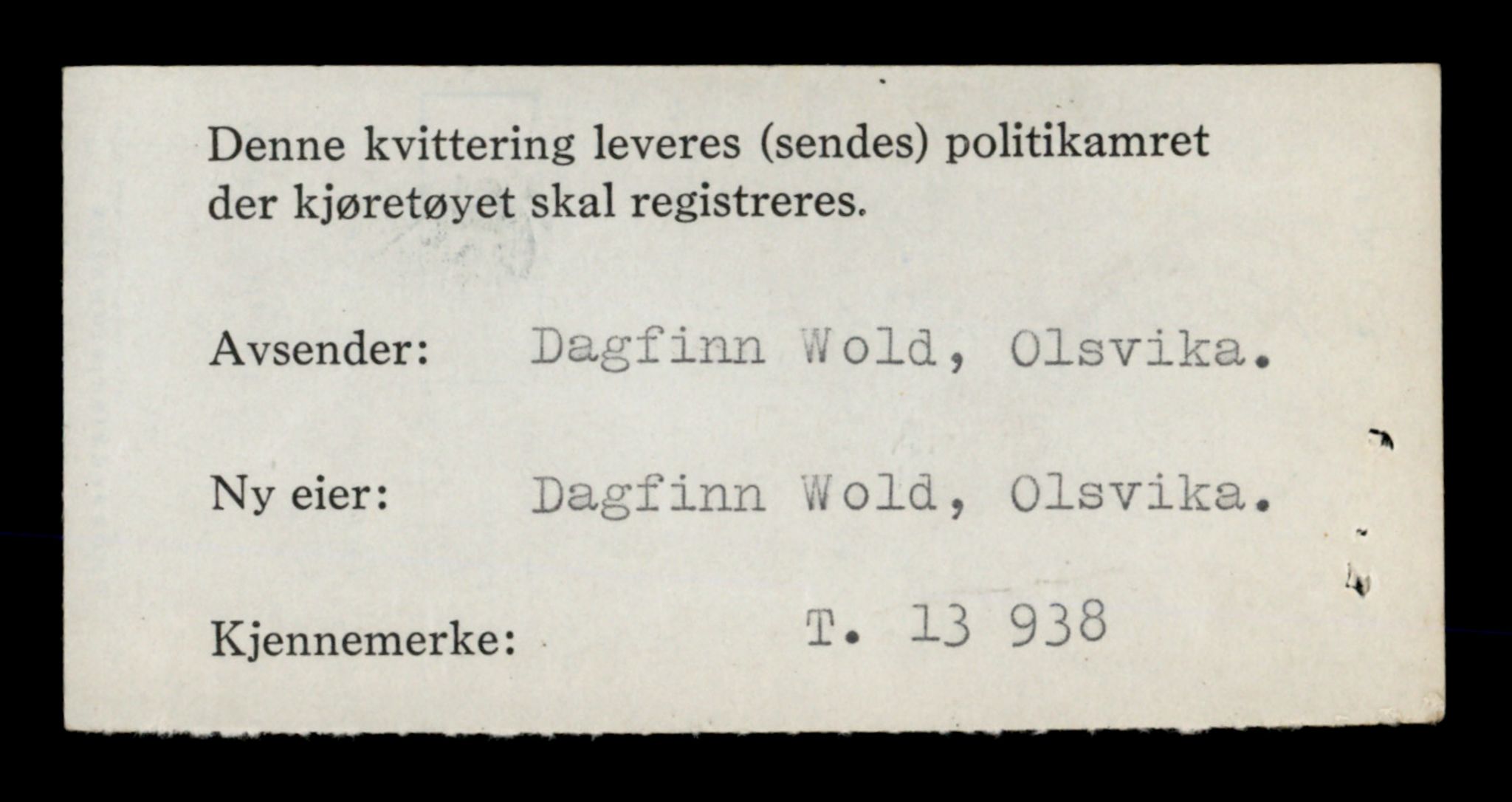 Møre og Romsdal vegkontor - Ålesund trafikkstasjon, AV/SAT-A-4099/F/Fe/L0042: Registreringskort for kjøretøy T 13906 - T 14079, 1927-1998, s. 563