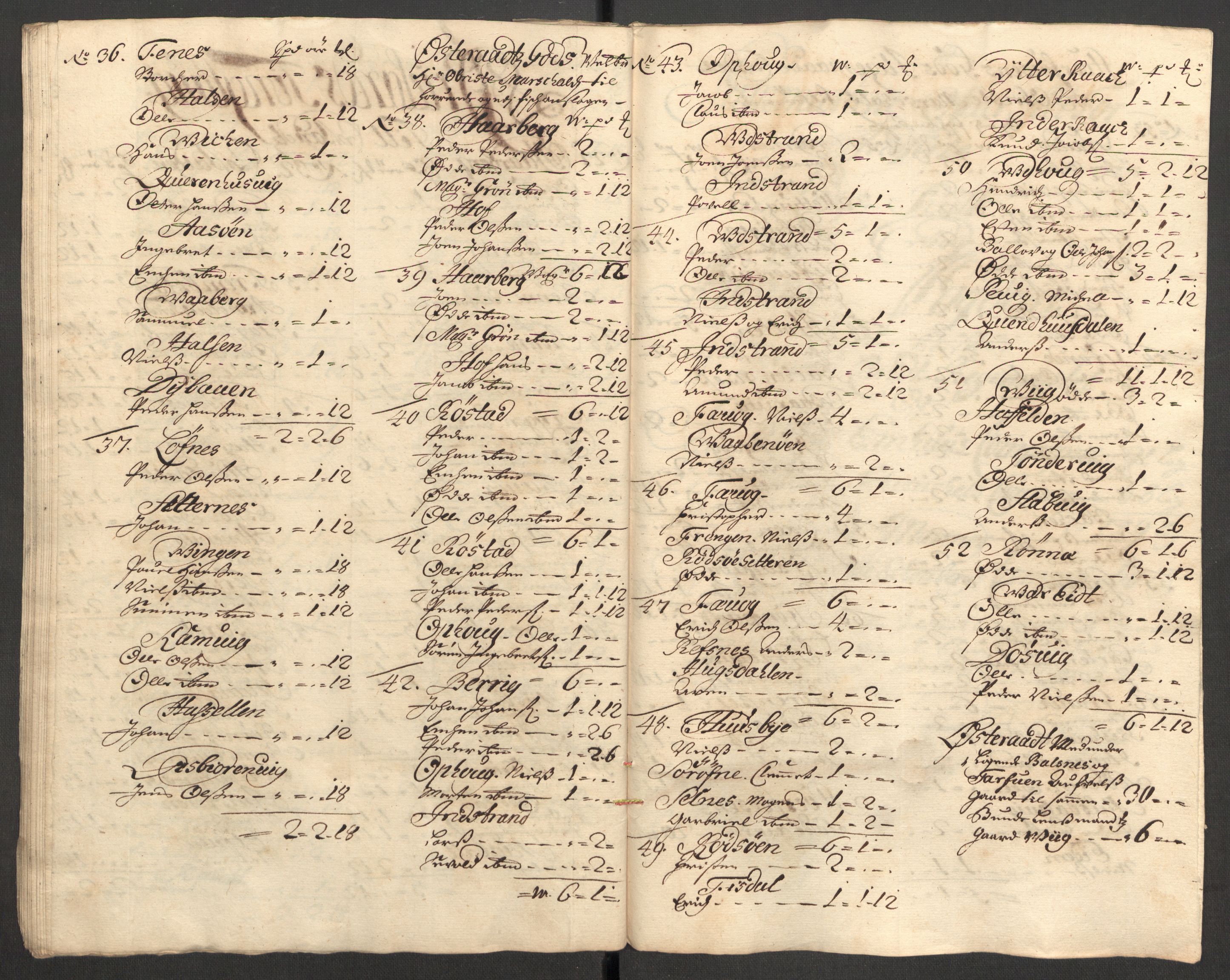 Rentekammeret inntil 1814, Reviderte regnskaper, Fogderegnskap, RA/EA-4092/R57/L3856: Fogderegnskap Fosen, 1704-1705, s. 131