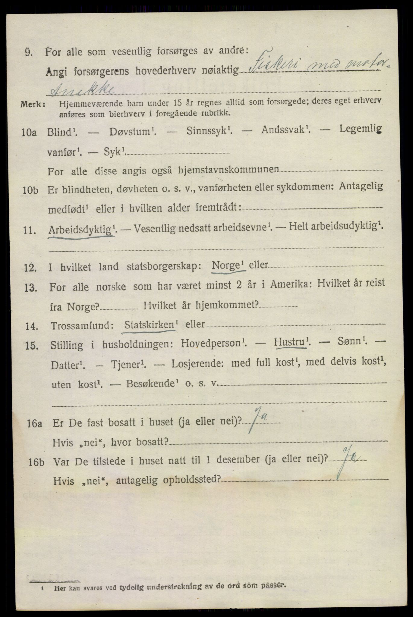SAKO, Folketelling 1920 for 0724 Sandeherred herred, 1920, s. 14257