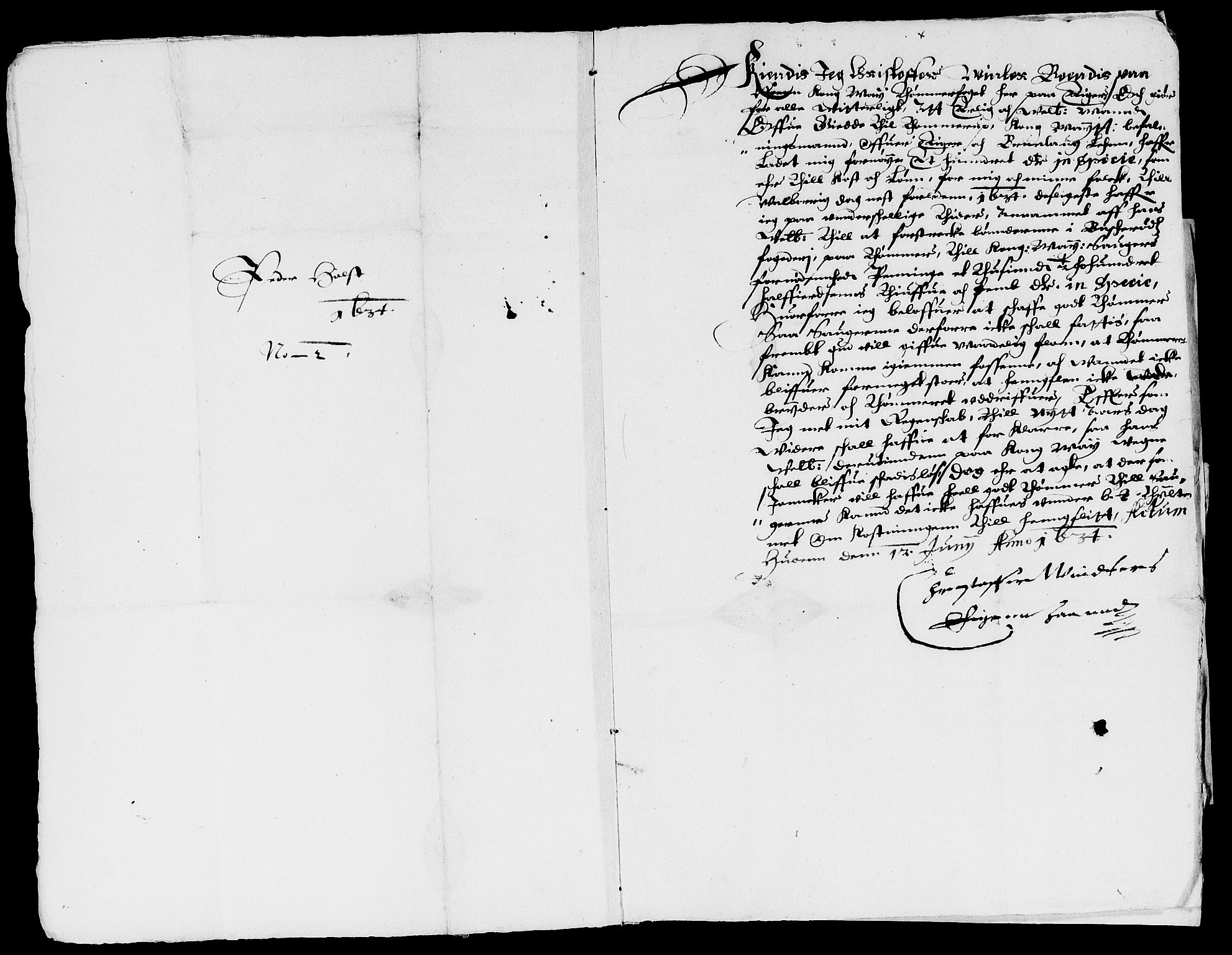 Rentekammeret inntil 1814, Reviderte regnskaper, Lensregnskaper, AV/RA-EA-5023/R/Rb/Rbl/L0005: Brunla len med Eiker len 1626-37, 1632-1635