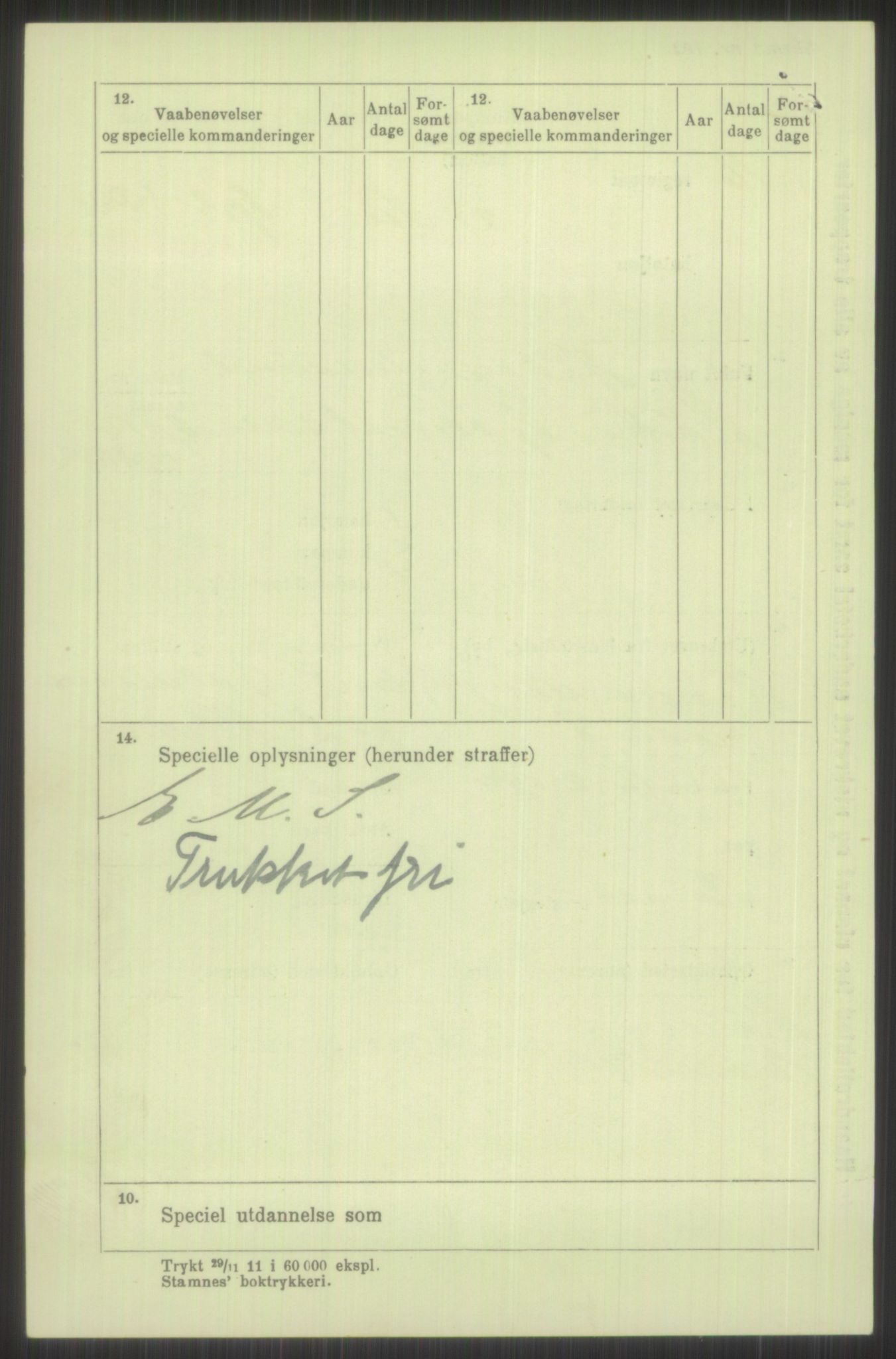 Forsvaret, Troms infanteriregiment nr. 16, AV/RA-RAFA-3146/P/Pa/L0016: Rulleblad for regimentets menige mannskaper, årsklasse 1932, 1932, s. 354