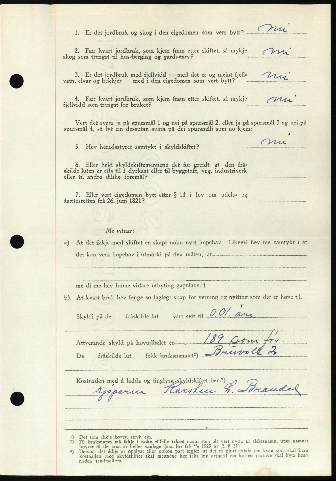 Søre Sunnmøre sorenskriveri, AV/SAT-A-4122/1/2/2C/L0081: Pantebok nr. 7A, 1947-1948, Dagboknr: 1623/1947