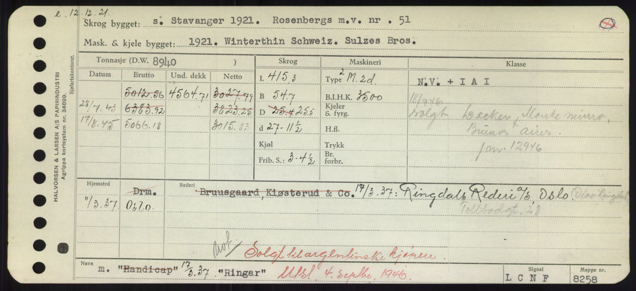 Sjøfartsdirektoratet med forløpere, Skipsmålingen, AV/RA-S-1627/H/Hd/L0030: Fartøy, Q-Riv, s. 551