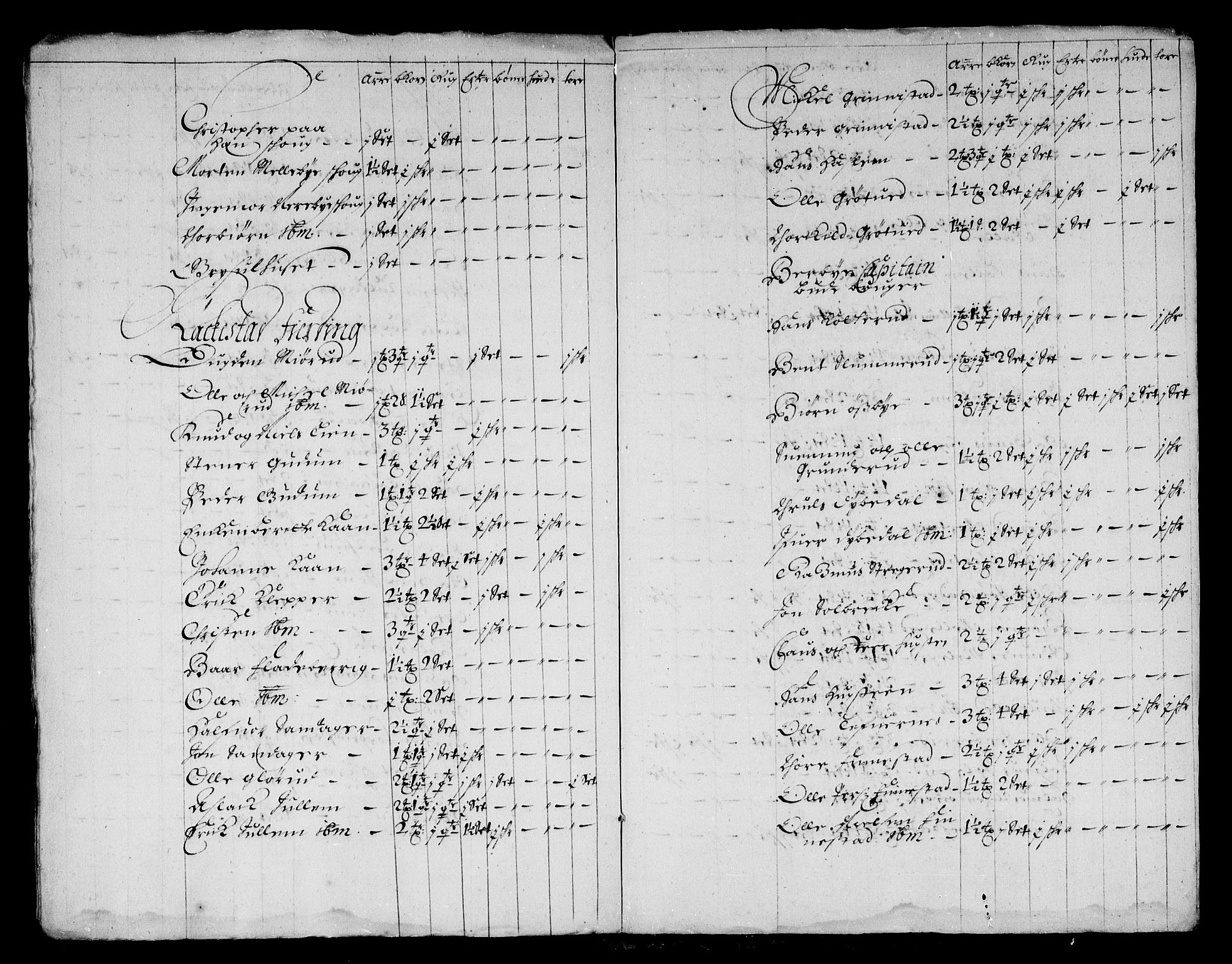 Rentekammeret inntil 1814, Reviderte regnskaper, Stiftamtstueregnskaper, Landkommissariatet på Akershus og Akershus stiftamt, AV/RA-EA-5869/R/Rb/L0124: Akershus stiftamt, 1676