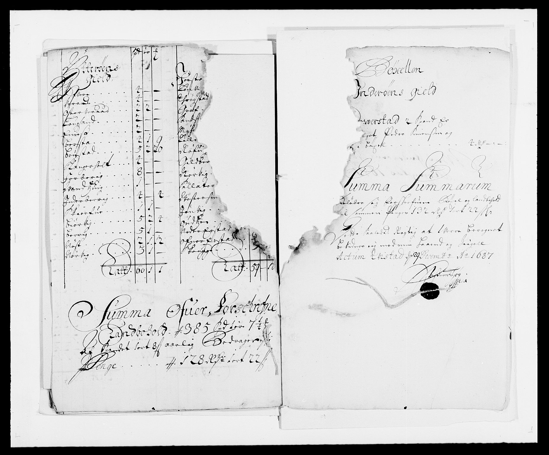 Rentekammeret inntil 1814, Reviderte regnskaper, Fogderegnskap, RA/EA-4092/R63/L4306: Fogderegnskap Inderøy, 1687-1689, s. 171