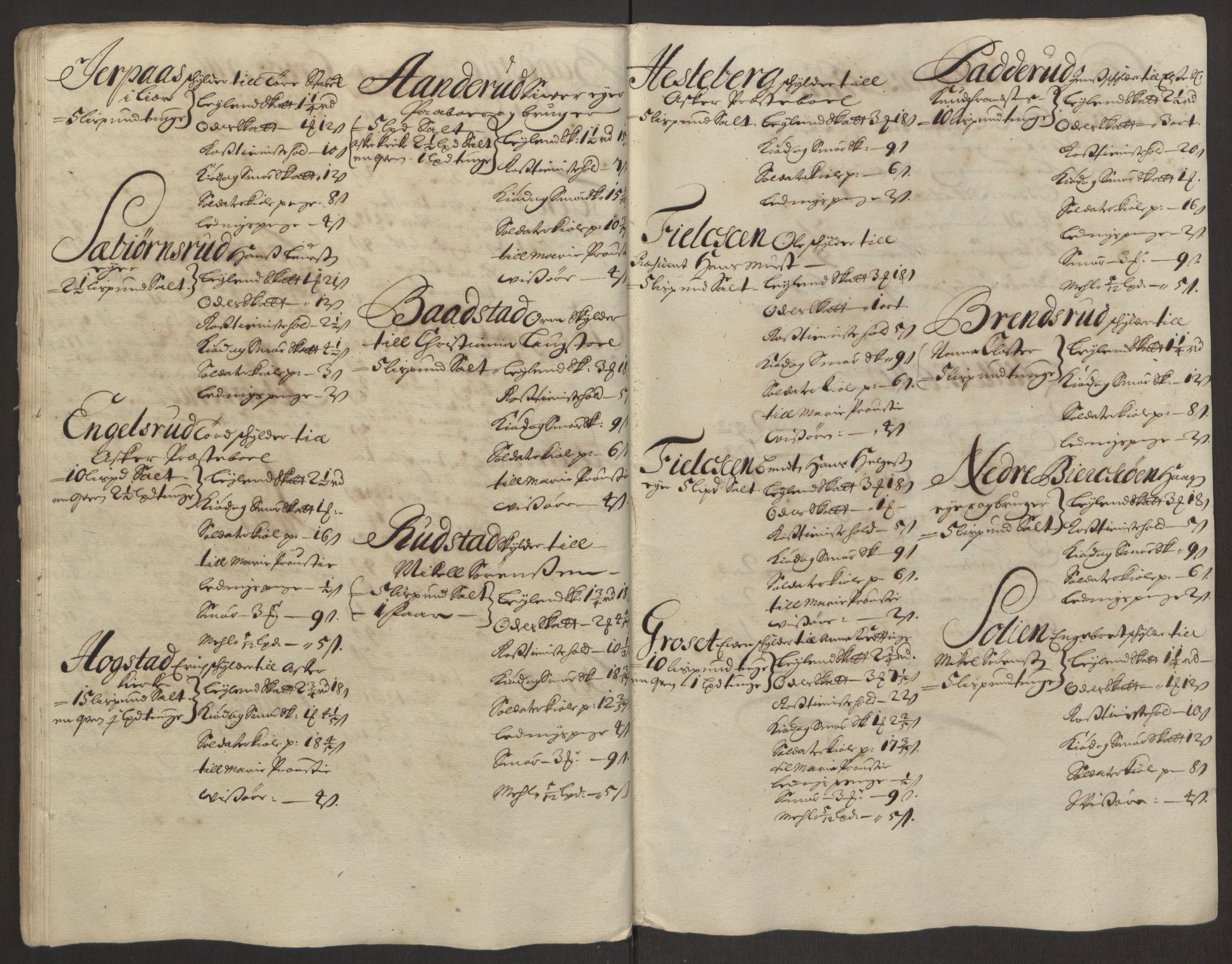 Rentekammeret inntil 1814, Reviderte regnskaper, Fogderegnskap, AV/RA-EA-4092/R10/L0439: Fogderegnskap Aker og Follo, 1695, s. 65