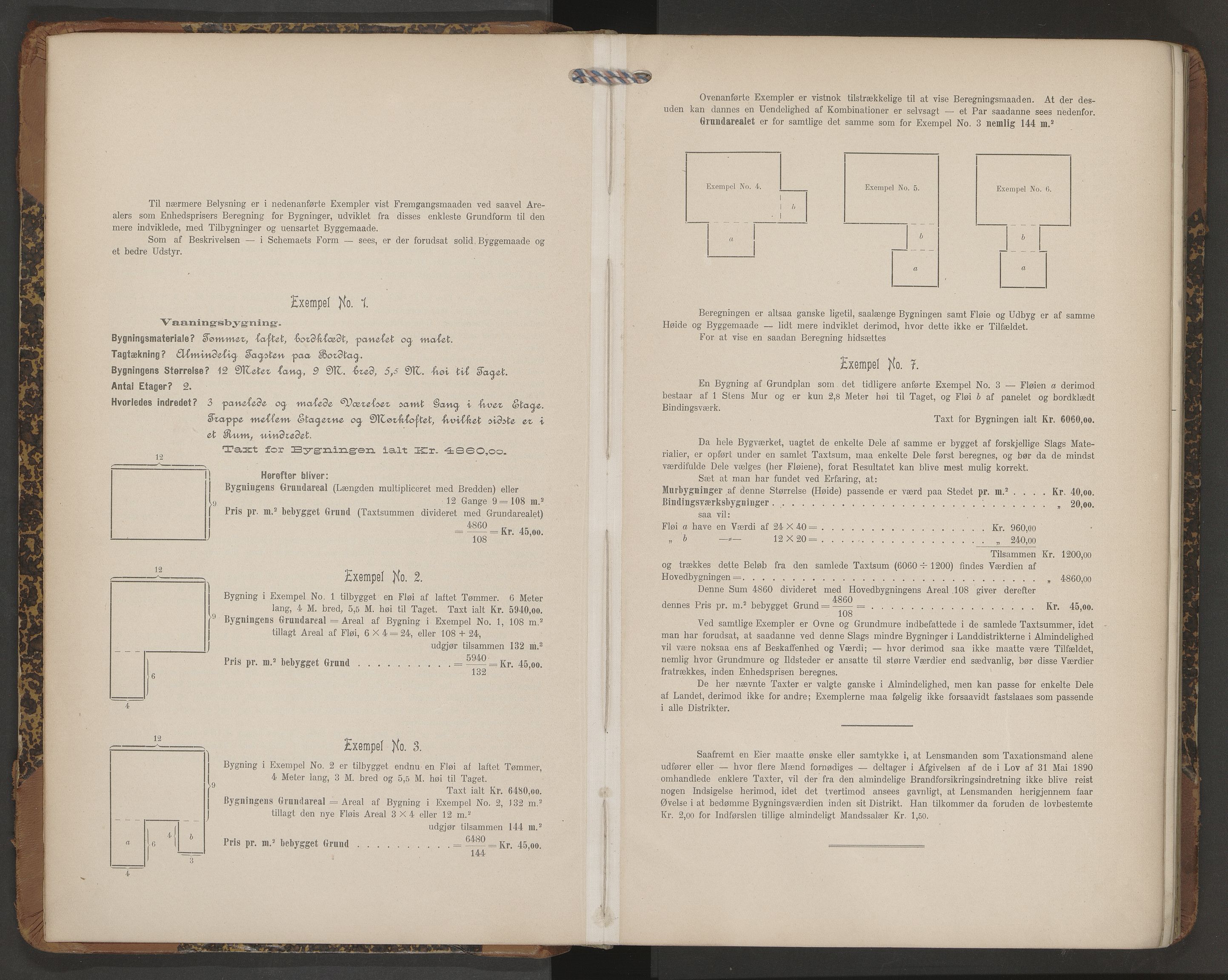 Norges Brannkasse Alstahaug, AV/SAT-A-5568/Fb/L0003: Branntakstprotokoll - skjema, 1910-1916