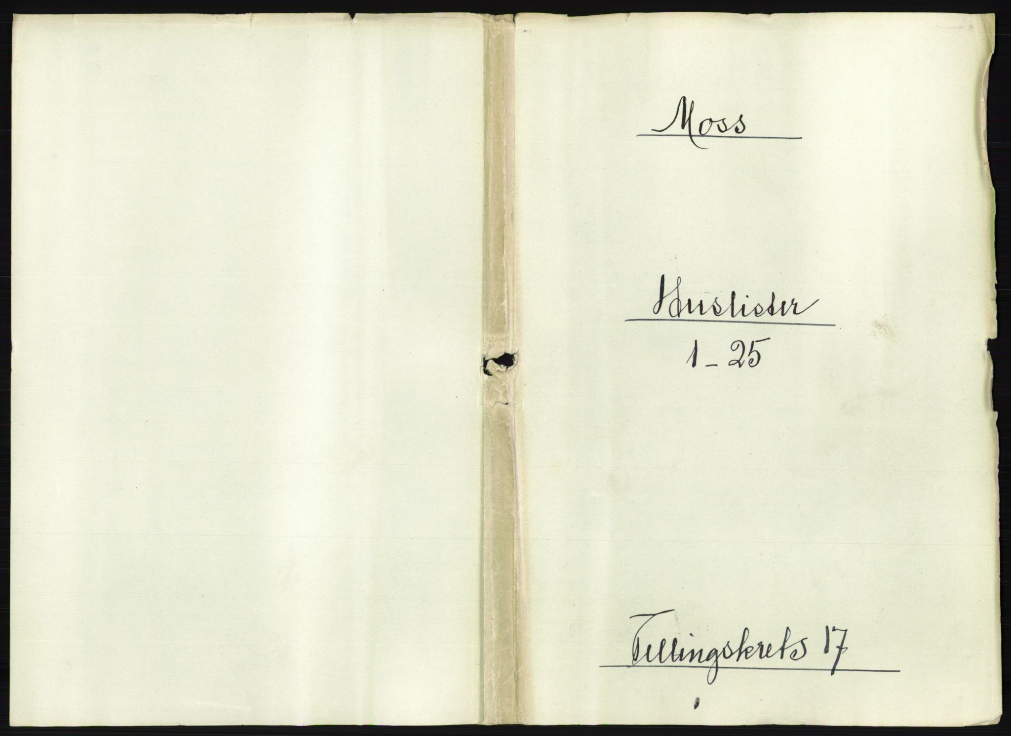 RA, Folketelling 1891 for 0104 Moss kjøpstad, 1891, s. 1074