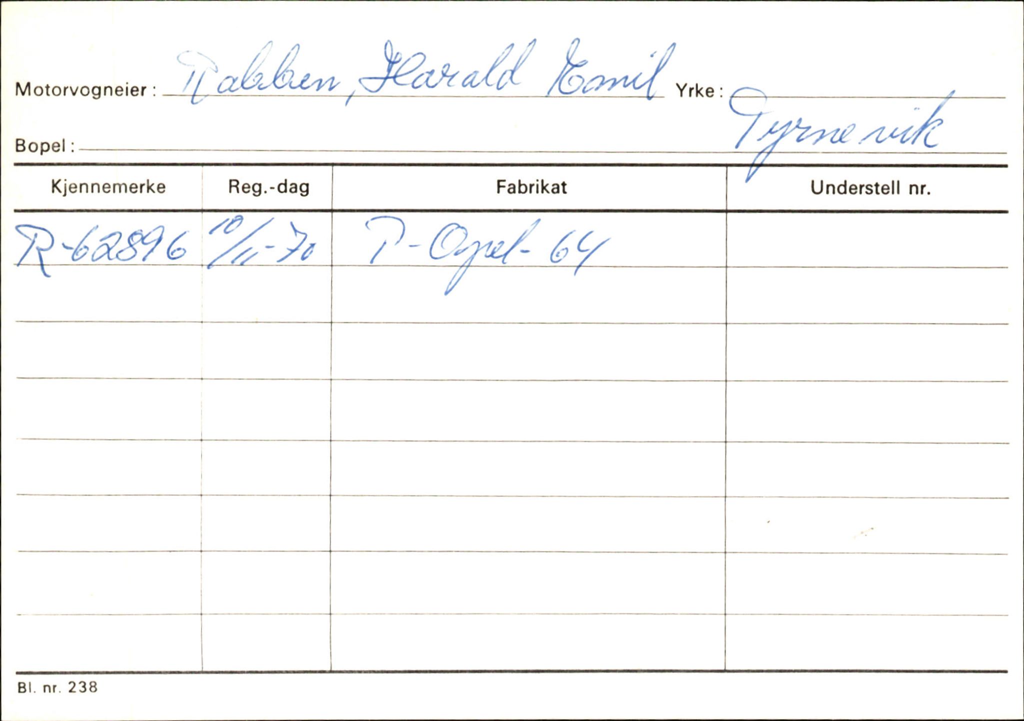 Statens vegvesen, Hordaland vegkontor, AV/SAB-A-5201/2/Ha/L0044: R-eierkort Q-R, 1920-1971, s. 29