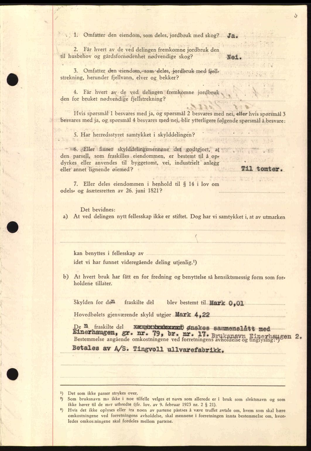 Nordmøre sorenskriveri, AV/SAT-A-4132/1/2/2Ca: Pantebok nr. A98, 1944-1944, Dagboknr: 1198/1944