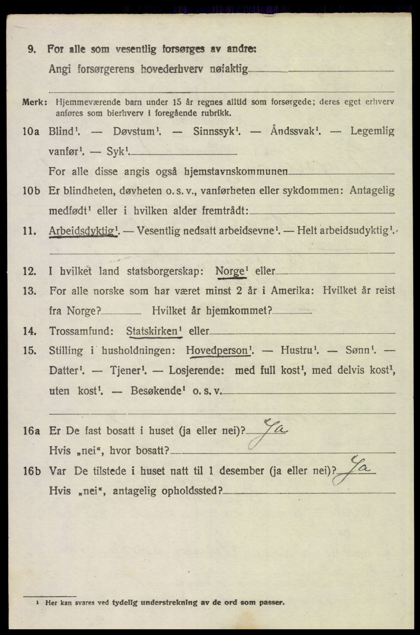 SAH, Folketelling 1920 for 0428 Trysil herred, 1920, s. 4602