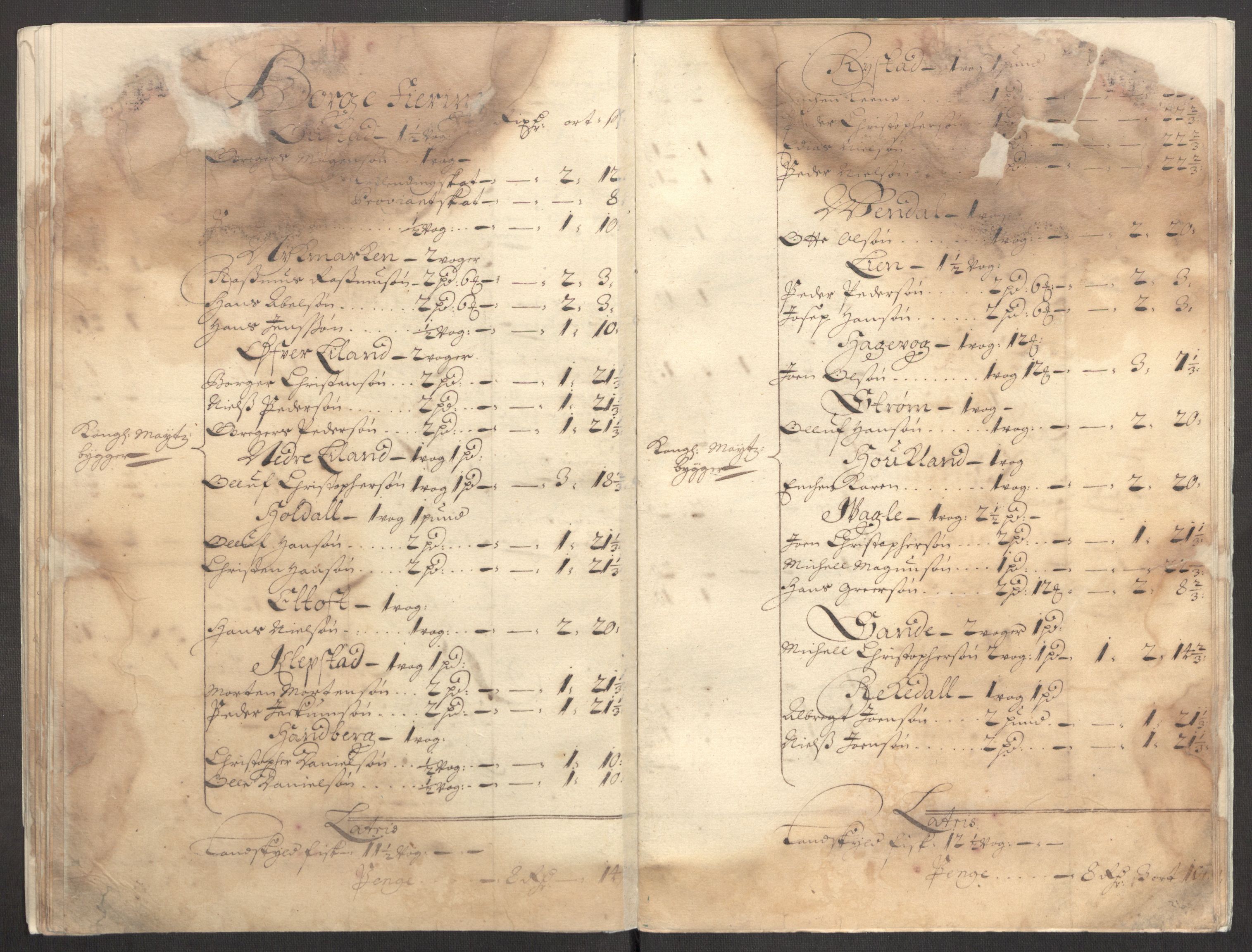 Rentekammeret inntil 1814, Reviderte regnskaper, Fogderegnskap, RA/EA-4092/R67/L4678: Fogderegnskap Vesterålen, Andenes og Lofoten, 1696-1708, s. 400