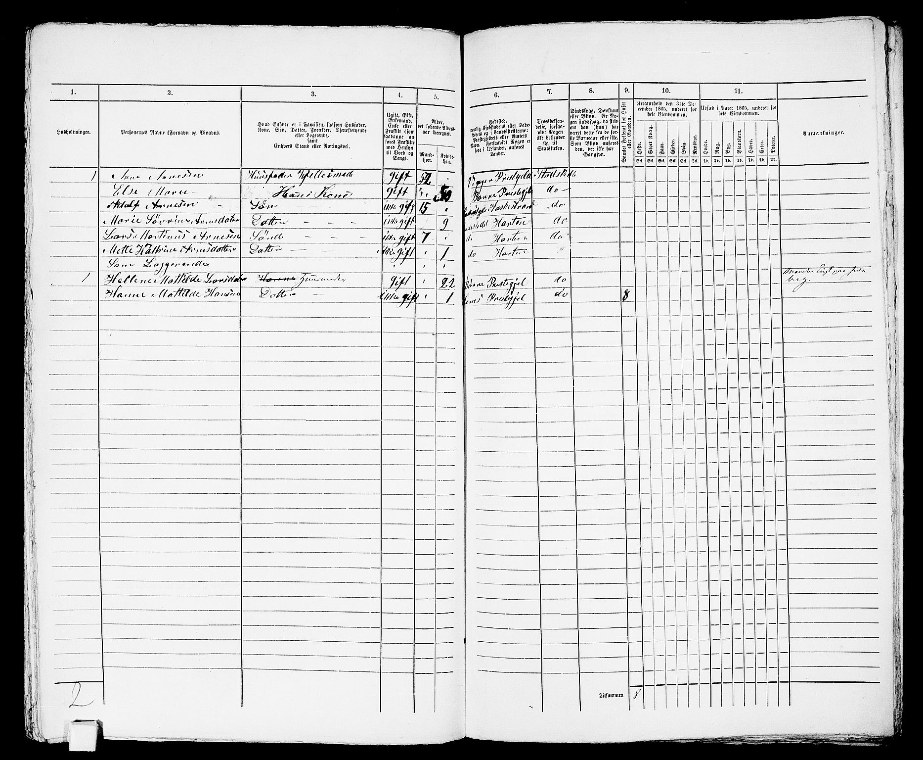 RA, Folketelling 1865 for 0703 Horten ladested, 1865, s. 350
