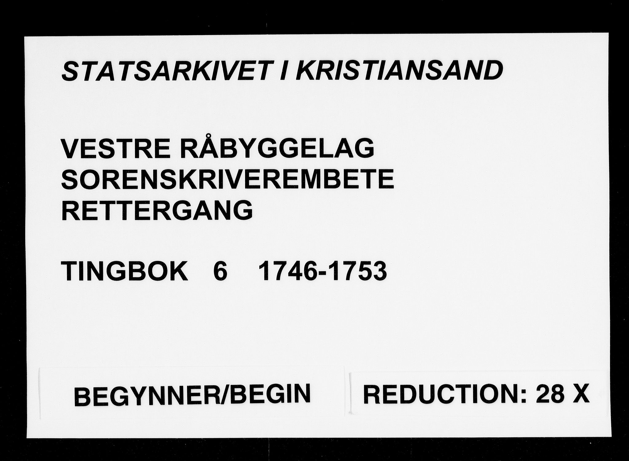 Setesdal sorenskriveri, SAK/1221-0011/F/Fa/L0011: Tingbok nr 6, 1746-1753