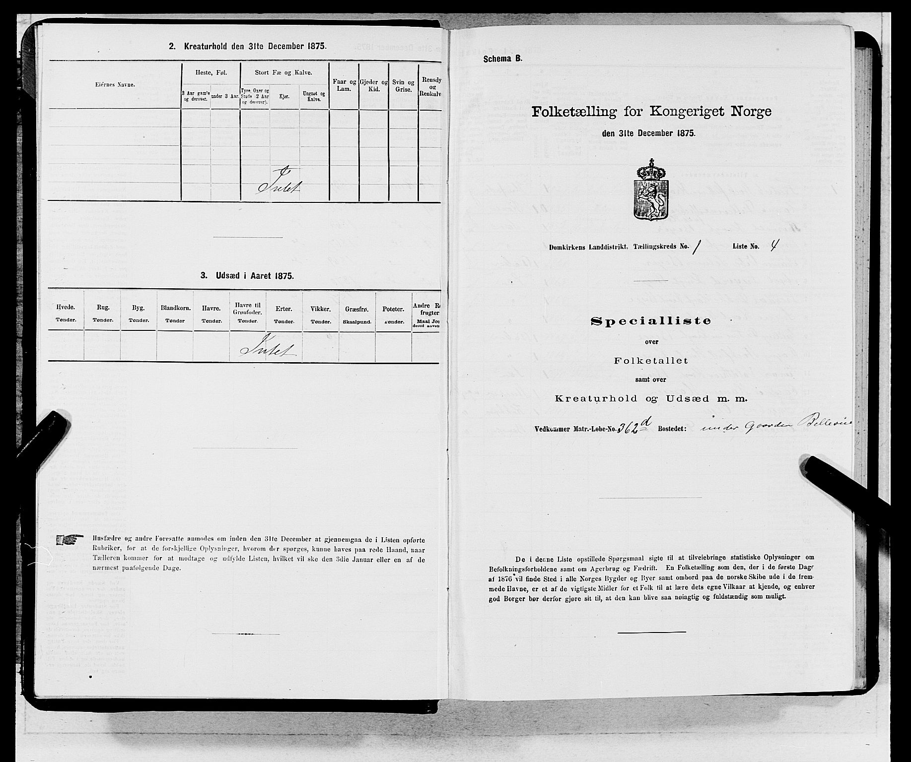 SAB, Folketelling 1875 for 1281L Bergen landdistrikt, Domkirkens landsokn og Sandvikens landsokn, 1875, s. 436