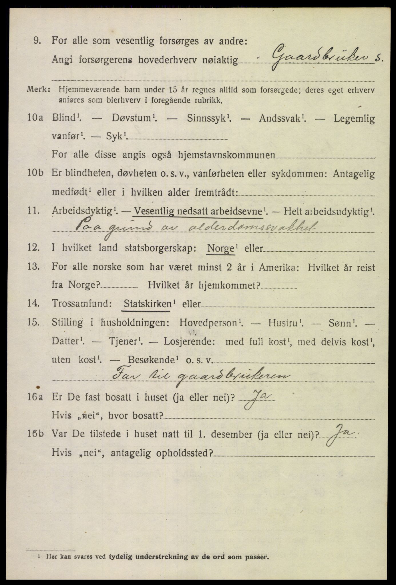 SAH, Folketelling 1920 for 0542 Nord-Aurdal herred, 1920, s. 7881