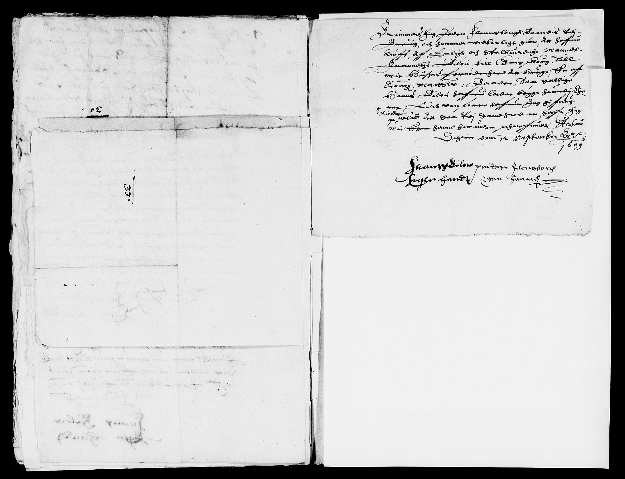 Rentekammeret inntil 1814, Reviderte regnskaper, Lensregnskaper, AV/RA-EA-5023/R/Rb/Rbp/L0003: Bratsberg len, 1608-1611