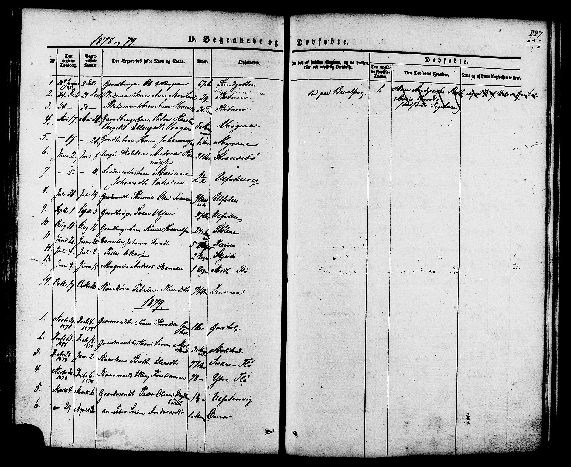 Ministerialprotokoller, klokkerbøker og fødselsregistre - Møre og Romsdal, AV/SAT-A-1454/509/L0105: Ministerialbok nr. 509A03, 1848-1882, s. 227