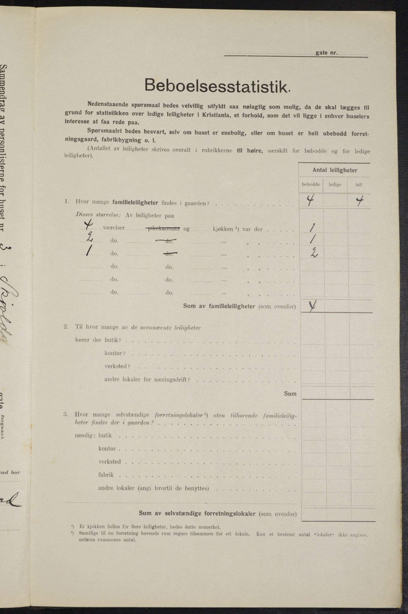 OBA, Kommunal folketelling 1.2.1914 for Kristiania, 1914, s. 96037