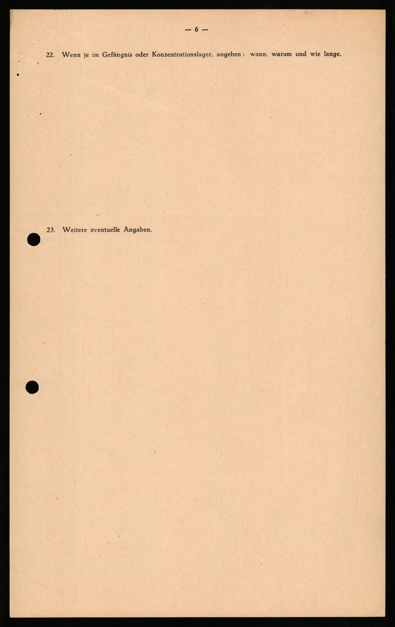 Forsvaret, Forsvarets overkommando II, AV/RA-RAFA-3915/D/Db/L0015: CI Questionaires. Tyske okkupasjonsstyrker i Norge. Tyskere., 1945-1946, s. 124