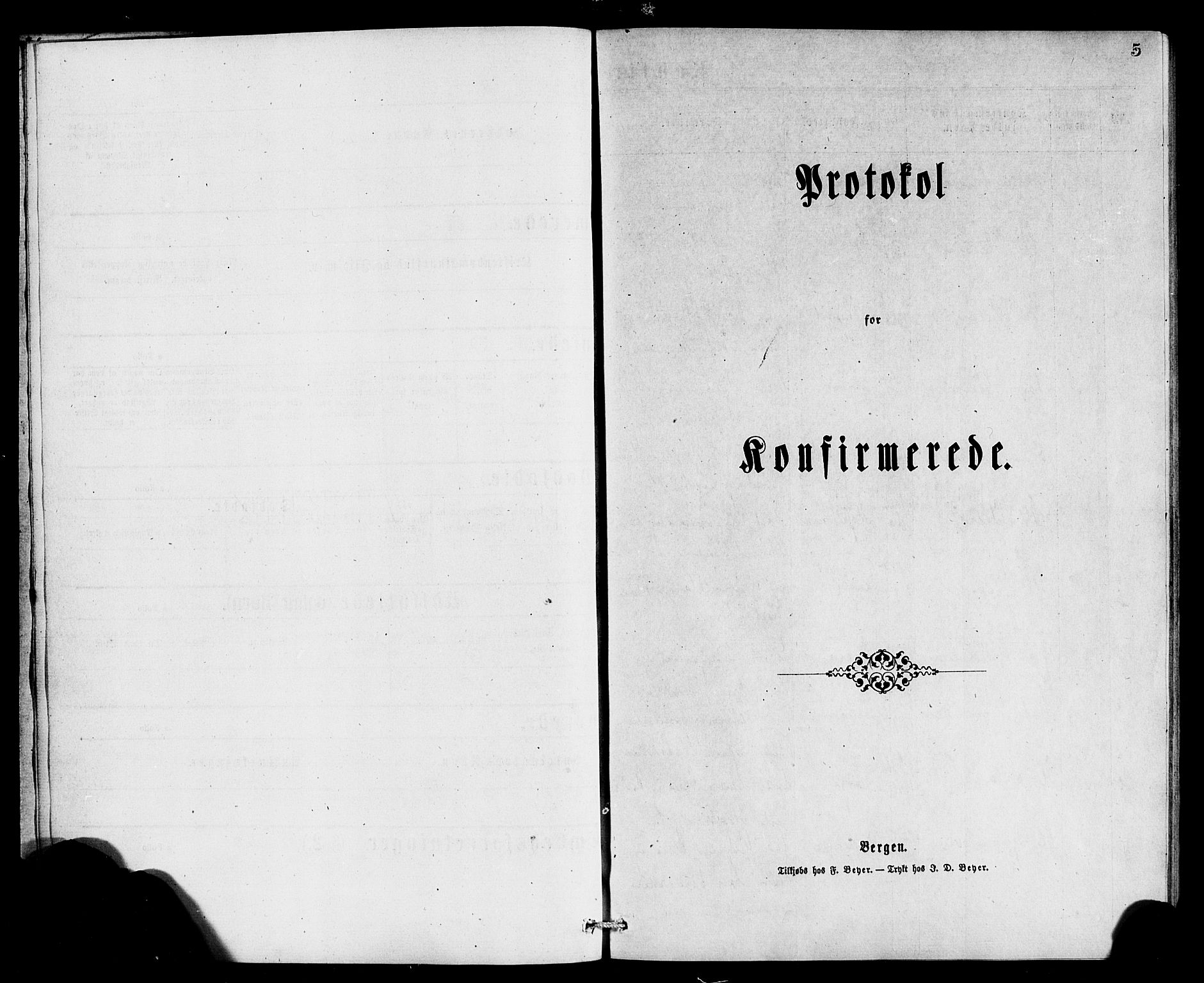 Jostedal sokneprestembete, AV/SAB-A-80601/H/Haa/Haaa/L0007: Ministerialbok nr. A 7, 1874-1886, s. 5