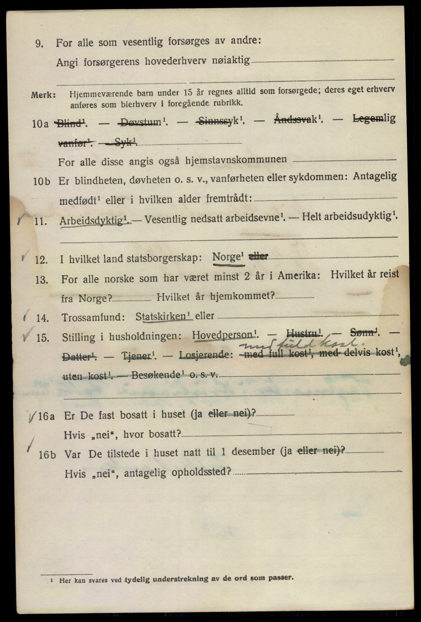 SAO, Folketelling 1920 for 0301 Kristiania kjøpstad, 1920, s. 427708