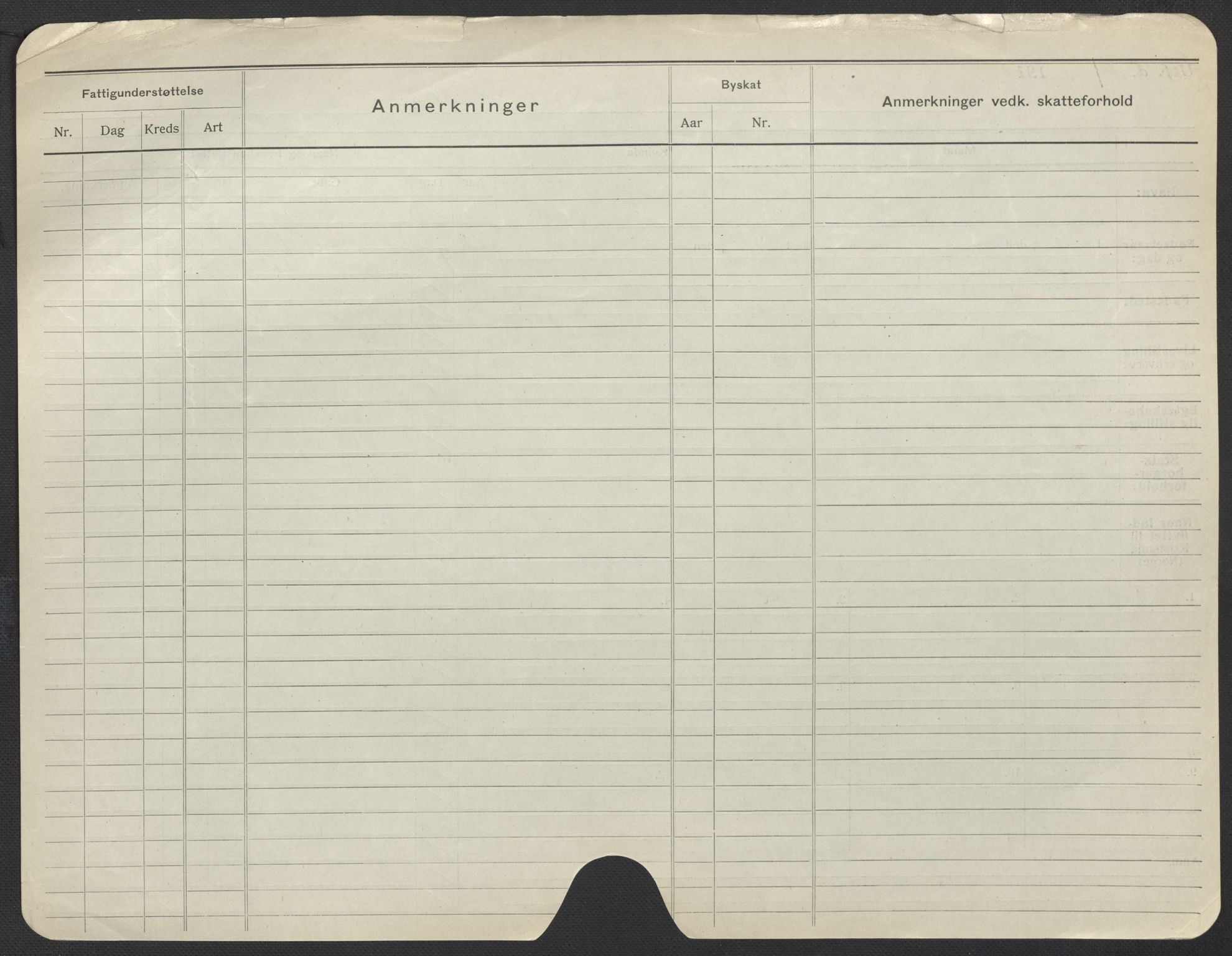 Oslo folkeregister, Registerkort, AV/SAO-A-11715/F/Fa/Fac/L0017: Kvinner, 1906-1914, s. 271b