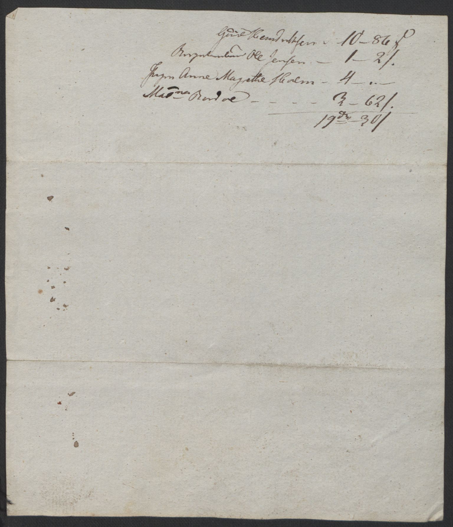 Forsvaret, Generalauditøren, AV/RA-RAFA-1772/F/Fj/Fjb/L0005: Skifter 1818 - 1823, 1818-1823, s. 189