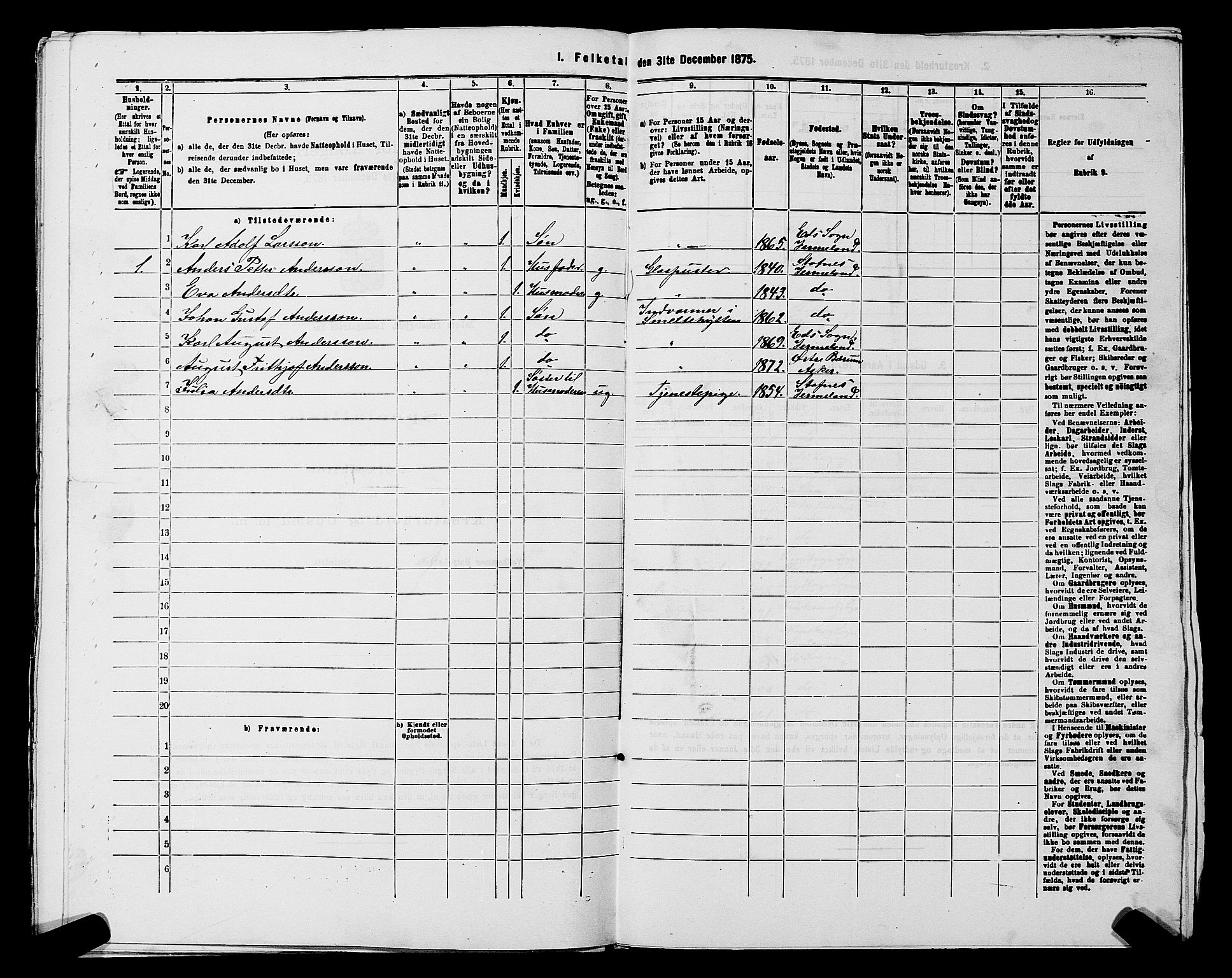 RA, Folketelling 1875 for 0220P Asker prestegjeld, 1875, s. 1413