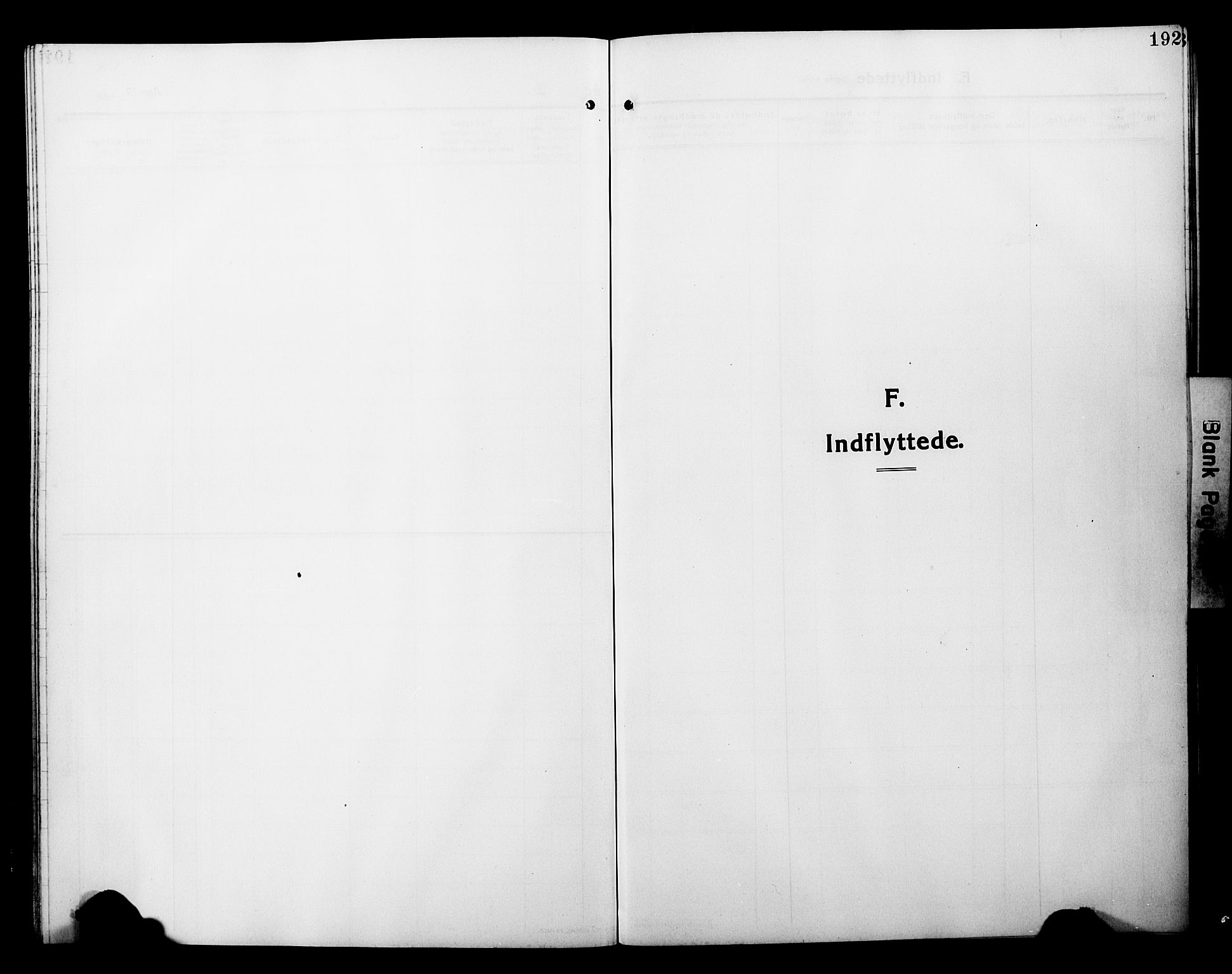 Salangen sokneprestembete, SATØ/S-1324/H/Ha/L0002klokker: Klokkerbok nr. 2, 1911-1929, s. 192