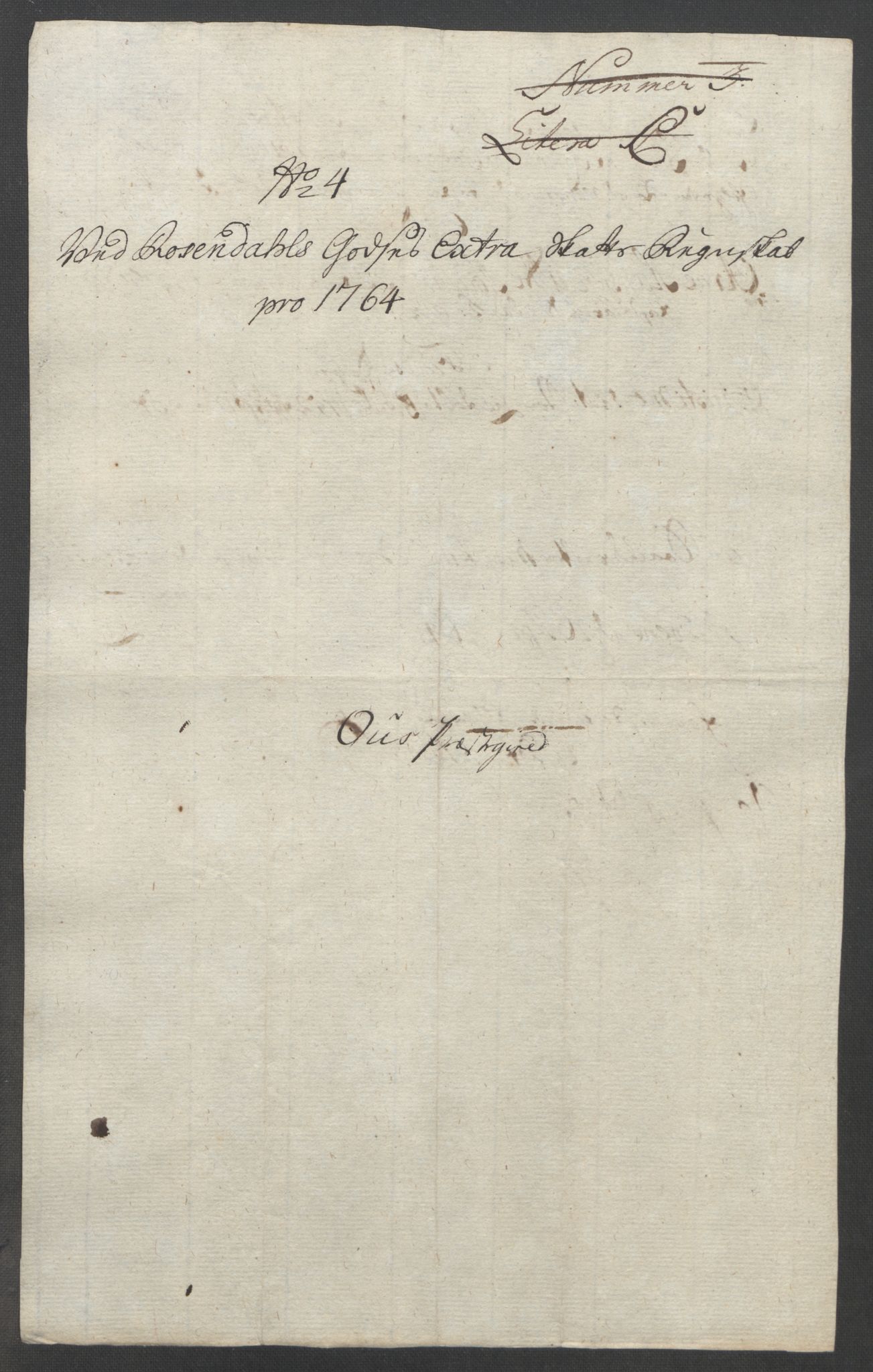 Rentekammeret inntil 1814, Reviderte regnskaper, Fogderegnskap, RA/EA-4092/R49/L3157: Ekstraskatten Rosendal Baroni, 1762-1772, s. 85