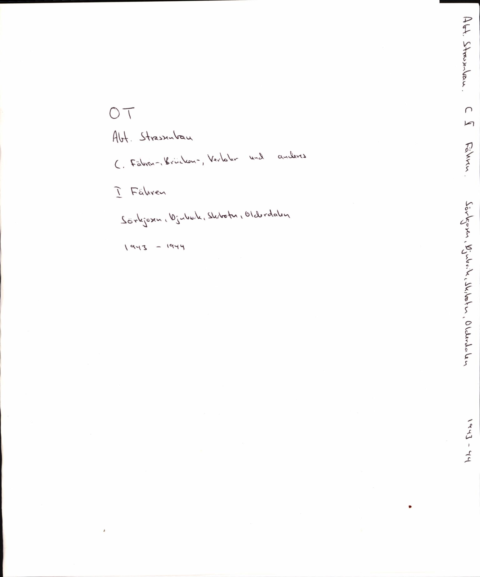 Tyske arkiver, Organisation Todt (OT), Einsatzgruppe Wiking, AV/RA-RAFA-2188/1/E/E2/E2d/L0023: Fähren und Anlegen, 1942-1944, s. 13