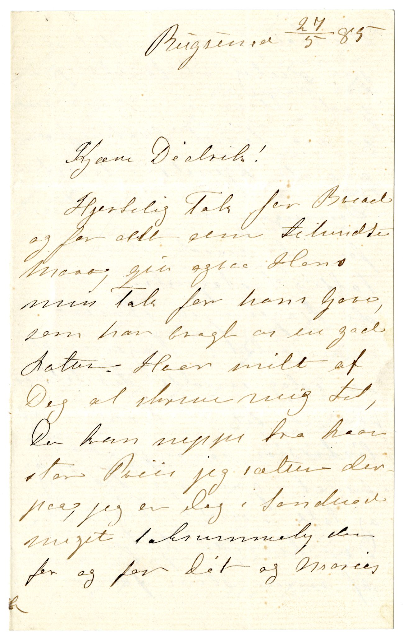 Diderik Maria Aalls brevsamling, NF/Ark-1023/F/L0002: D.M. Aalls brevsamling. B - C, 1799-1889, s. 214