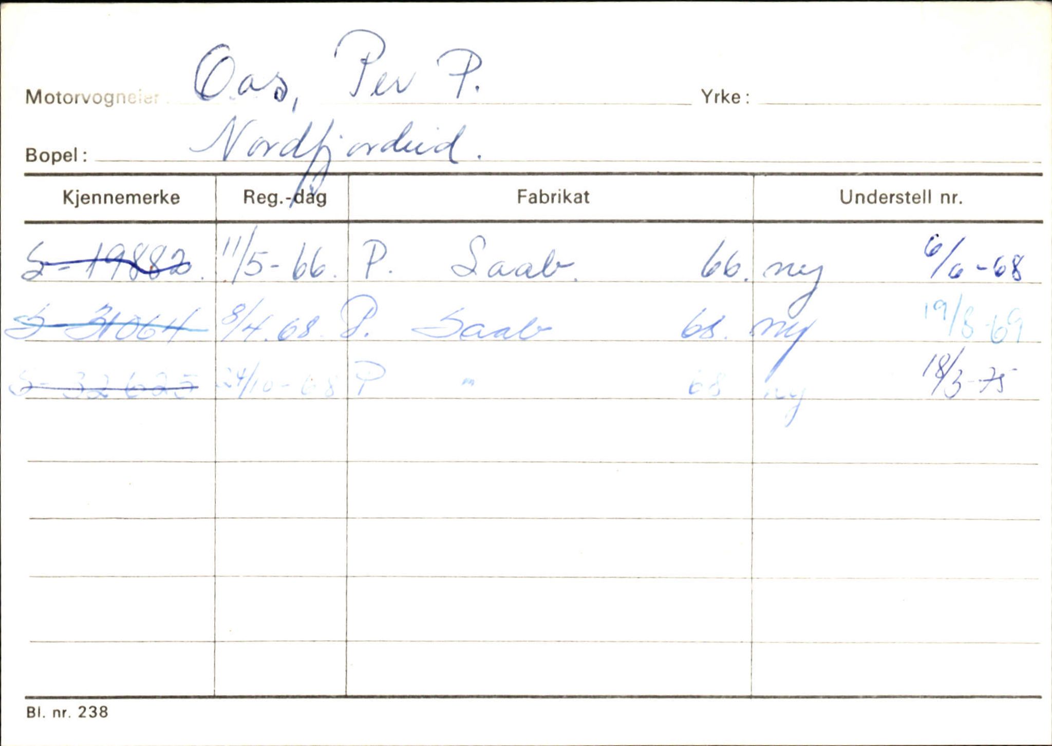 Statens vegvesen, Sogn og Fjordane vegkontor, SAB/A-5301/4/F/L0129: Eigarregistrer Eid A-S, 1945-1975, s. 2036