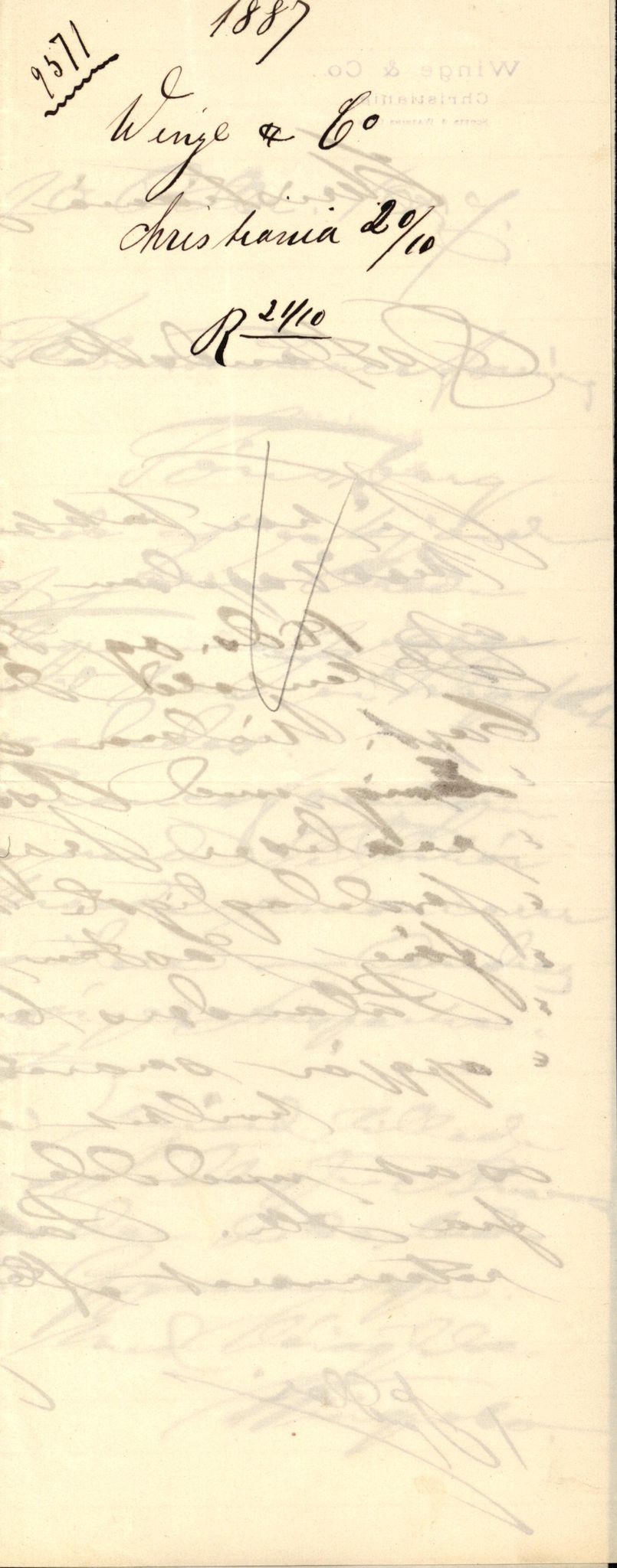 Pa 63 - Østlandske skibsassuranceforening, VEMU/A-1079/G/Ga/L0020/0007: Havaridokumenter / Oregon, Norden, Nordstjernen, Marie, Speed, 1887, s. 60