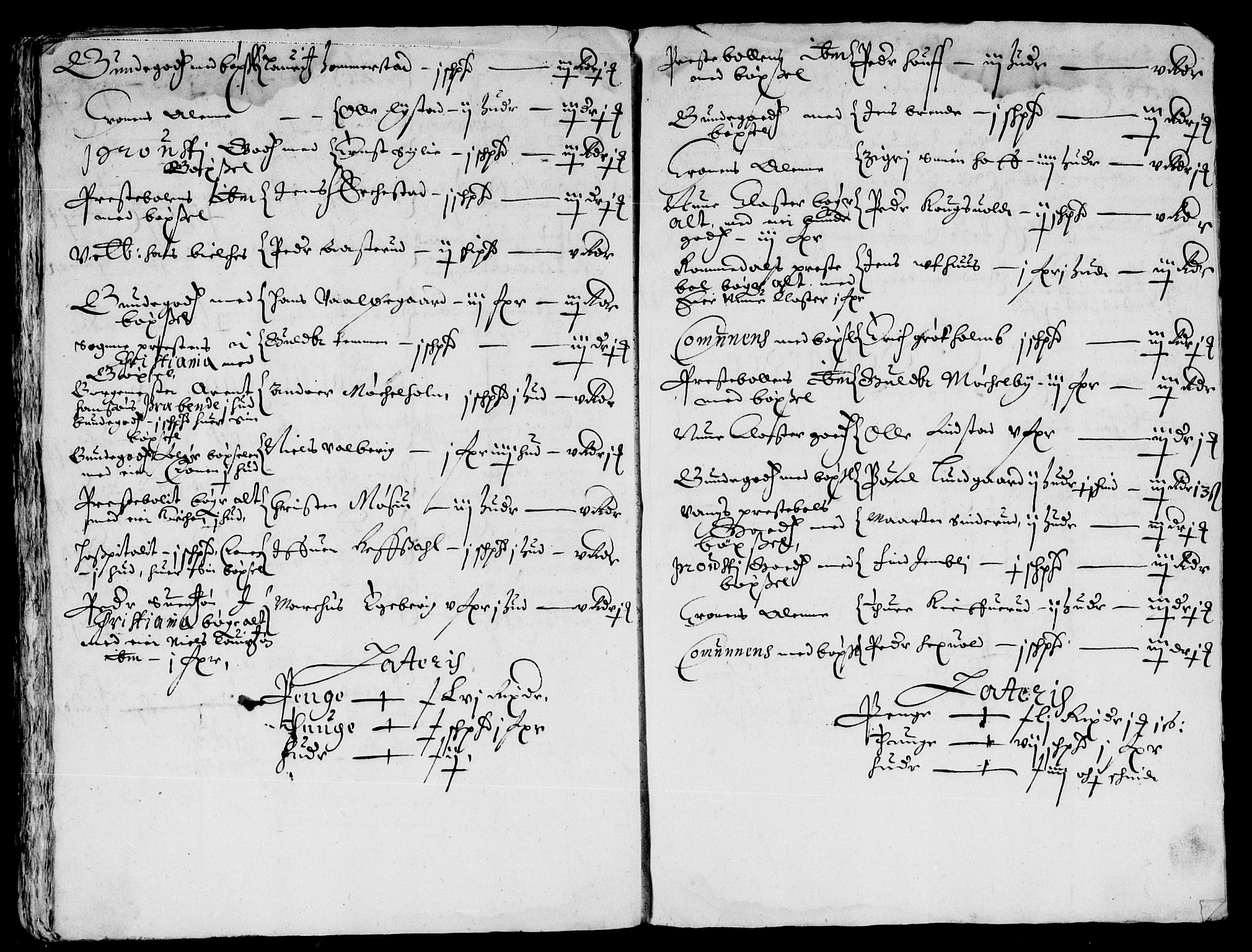 Rentekammeret inntil 1814, Reviderte regnskaper, Lensregnskaper, AV/RA-EA-5023/R/Rb/Rba/L0236: Akershus len, 1656-1657