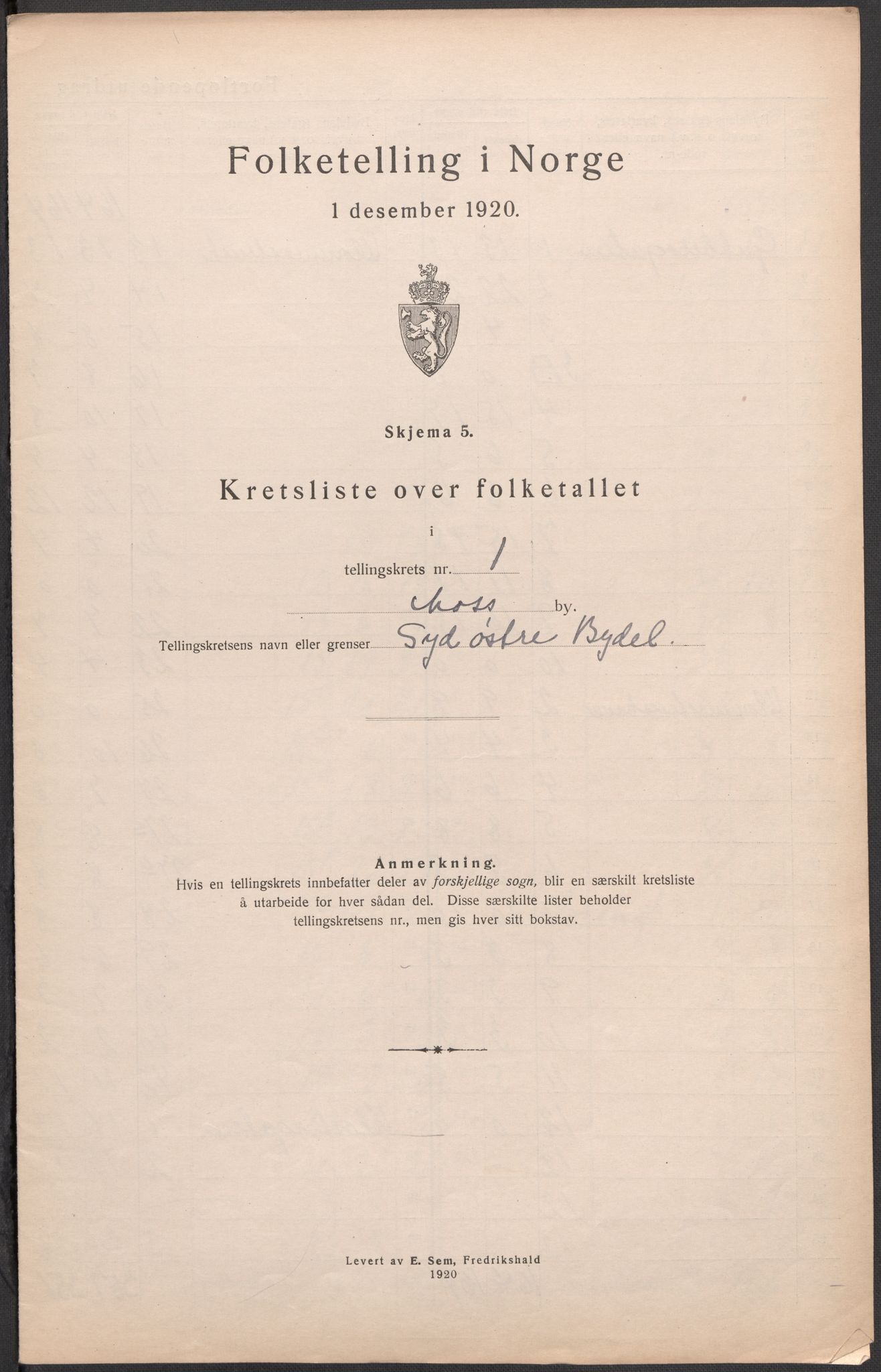 SAO, Folketelling 1920 for 0104 Moss kjøpstad, 1920, s. 4