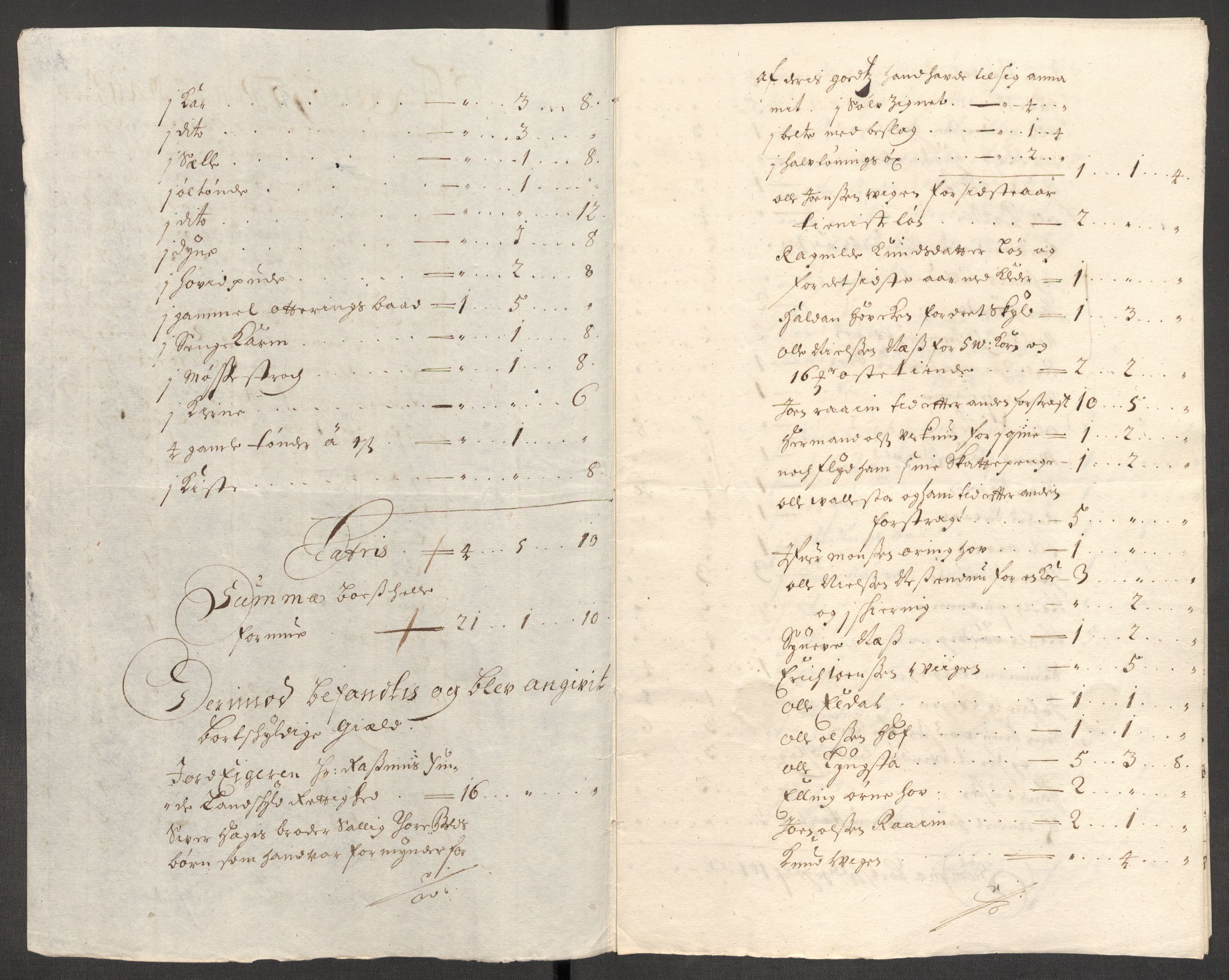 Rentekammeret inntil 1814, Reviderte regnskaper, Fogderegnskap, AV/RA-EA-4092/R53/L3424: Fogderegnskap Sunn- og Nordfjord, 1699, s. 185
