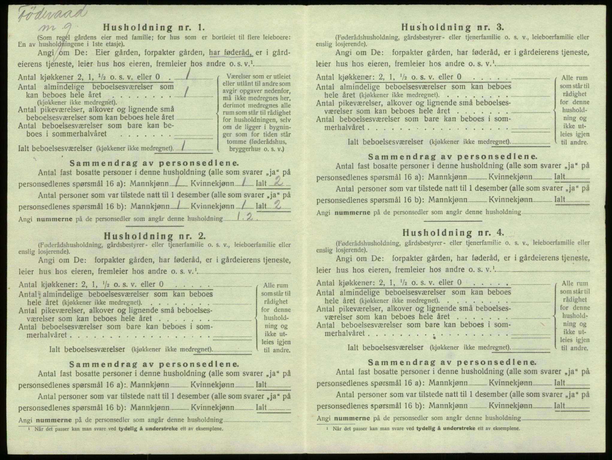 SAB, Folketelling 1920 for 1441 Selje herred, 1920, s. 133