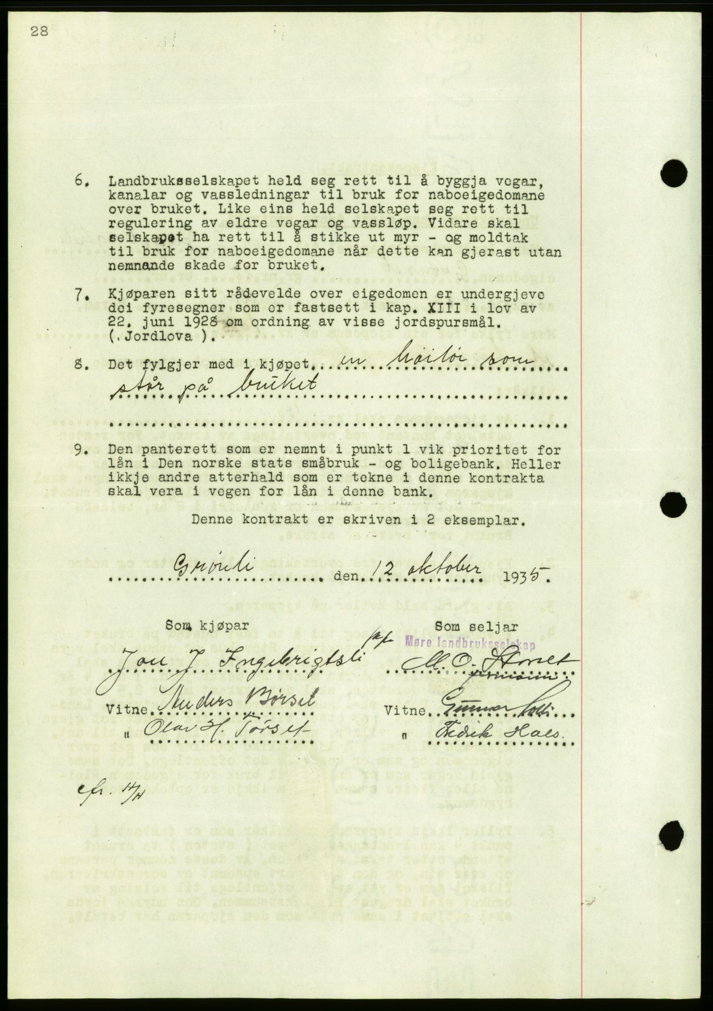 Nordmøre sorenskriveri, AV/SAT-A-4132/1/2/2Ca/L0092: Pantebok nr. B82, 1937-1938, Dagboknr: 2391/1937