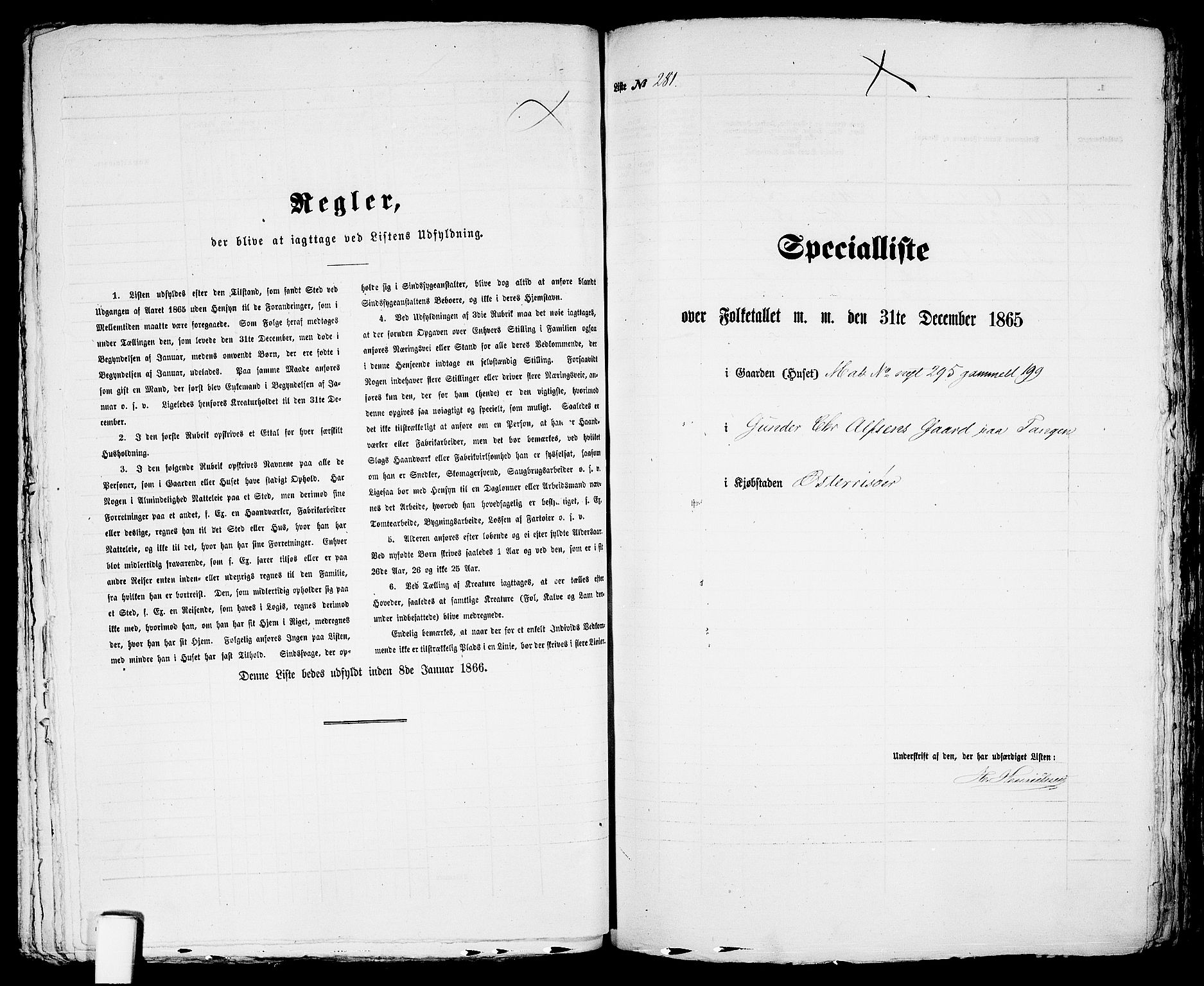 RA, Folketelling 1865 for 0901B Risør prestegjeld, Risør kjøpstad, 1865, s. 573