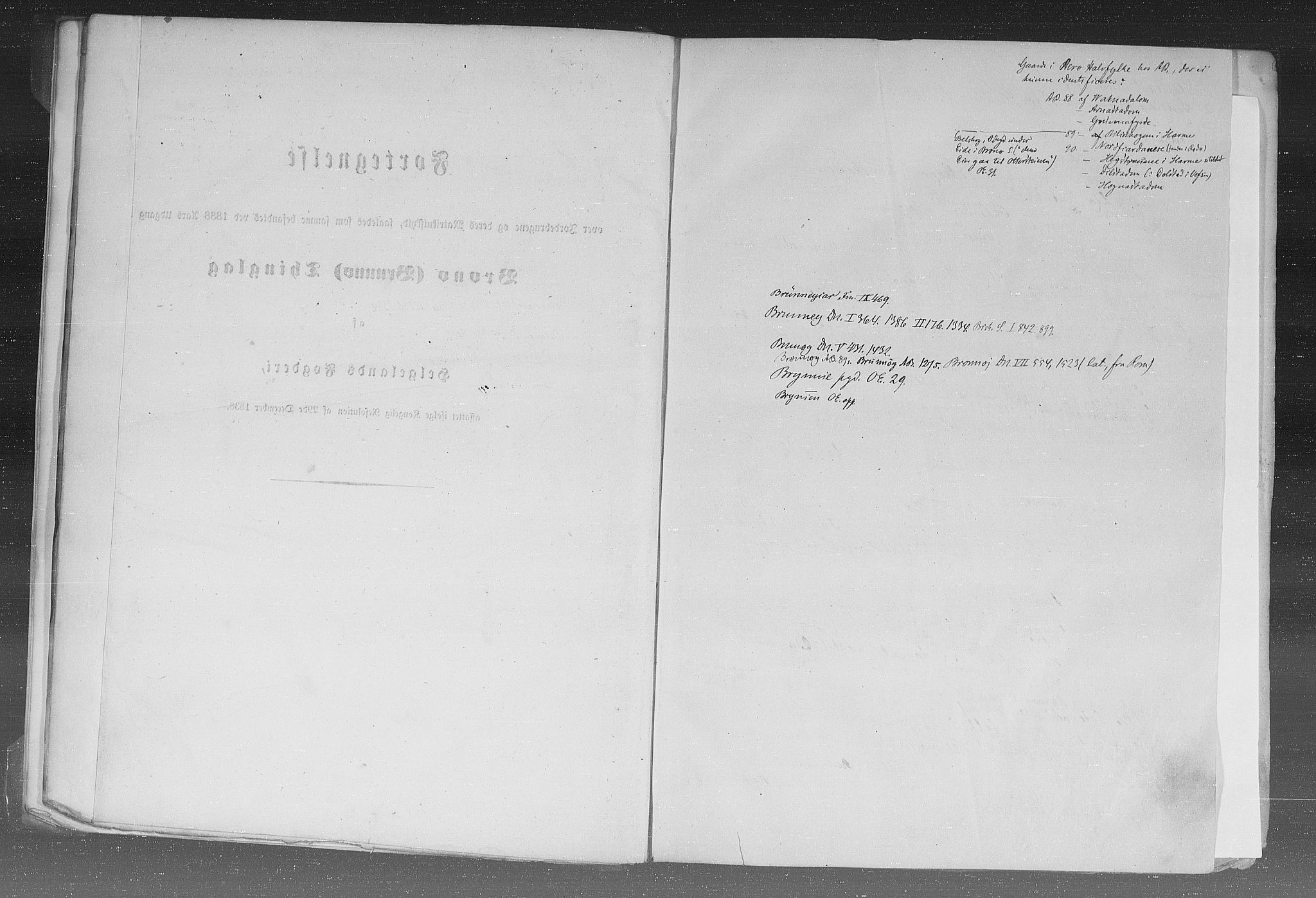 Rygh, AV/RA-PA-0034/F/Fb/L0015/0002: Matrikkelen for 1838 / Matrikkelen for 1838 - Nordlands amt (Nordland fylke), 1838
