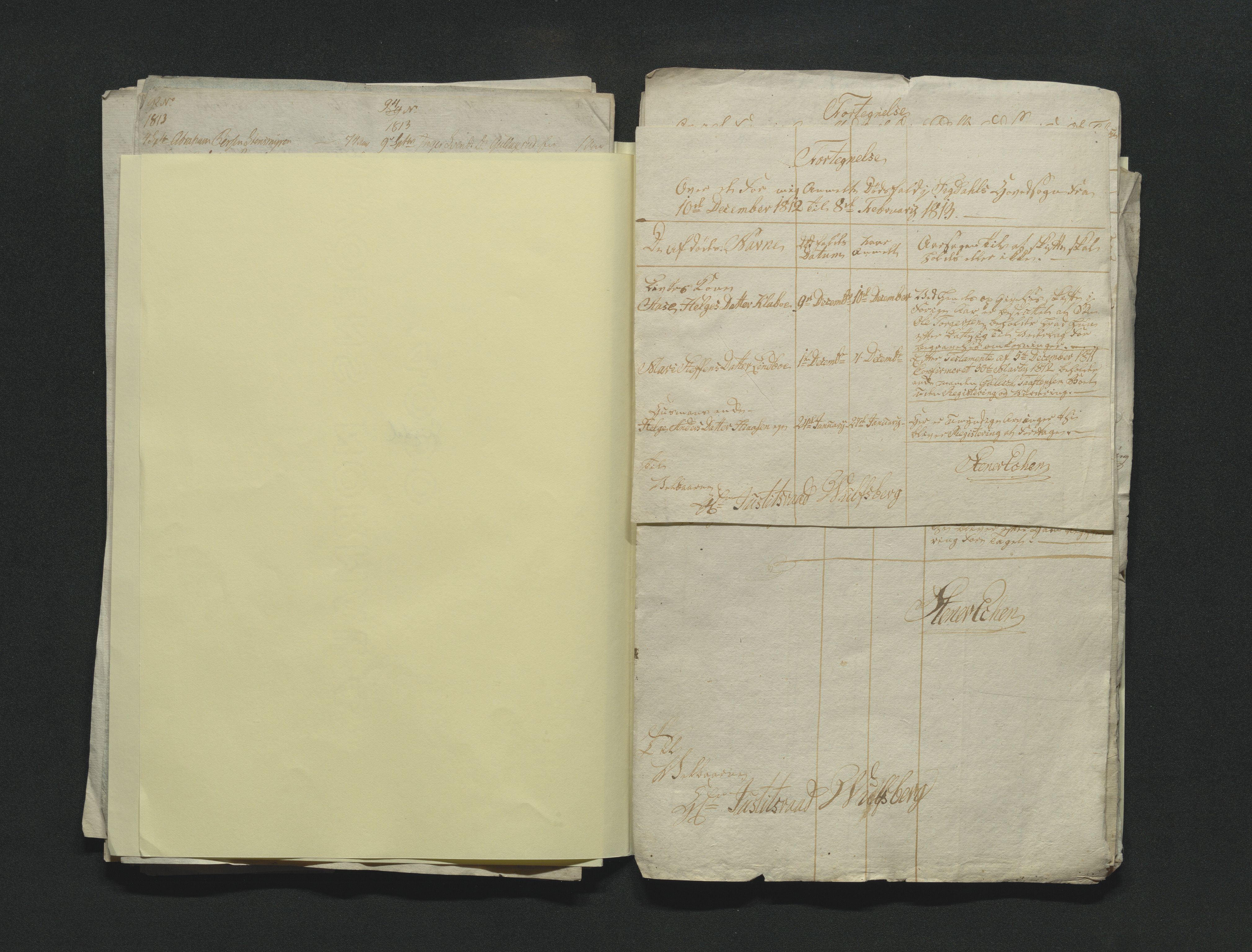 Eiker, Modum og Sigdal sorenskriveri, AV/SAKO-A-123/H/Ha/Hab/L0001: Dødsfallsmeldinger, 1812-1822, s. 28