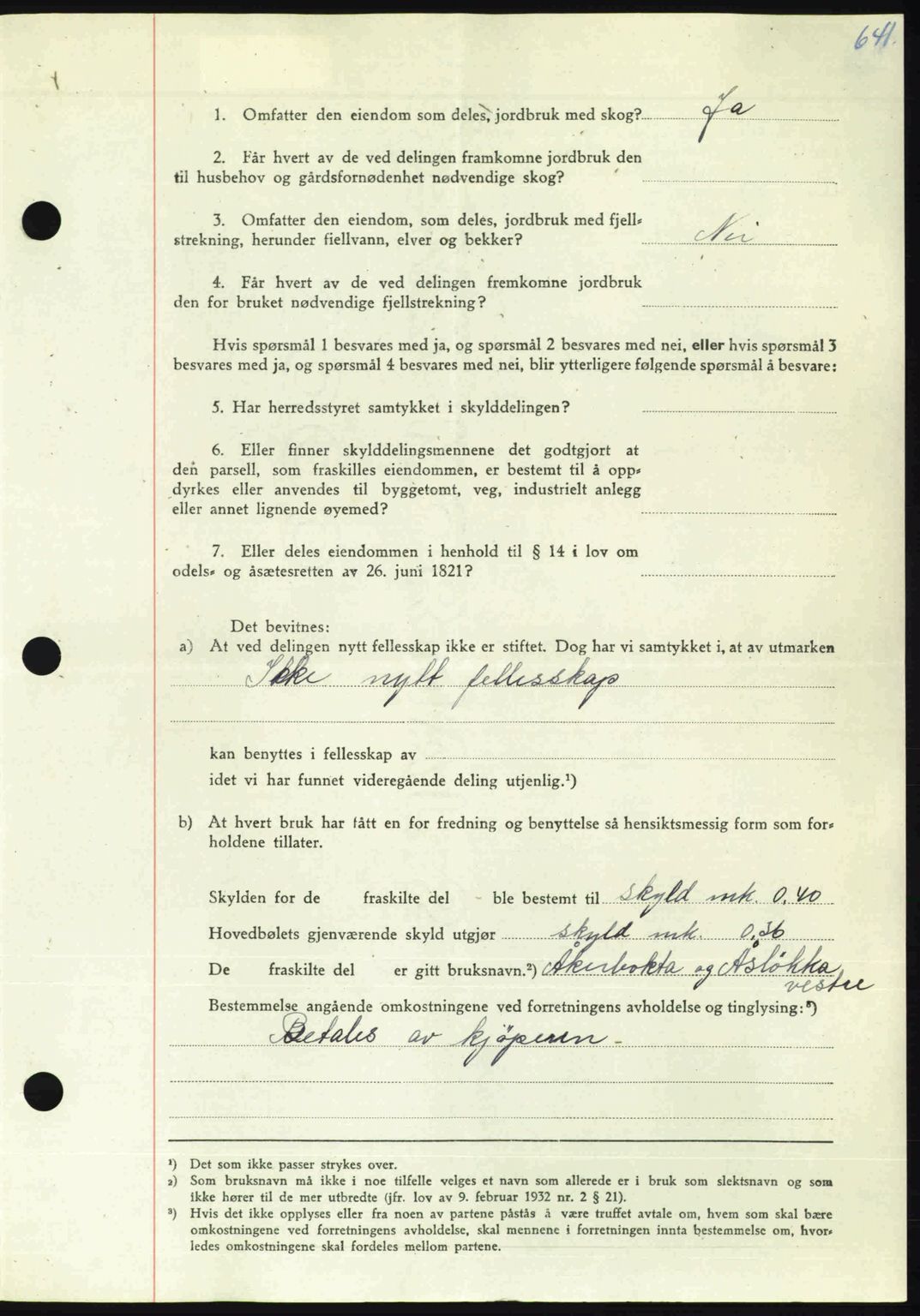 Nordmøre sorenskriveri, AV/SAT-A-4132/1/2/2Ca: Pantebok nr. A106, 1947-1947, Dagboknr: 2526/1947