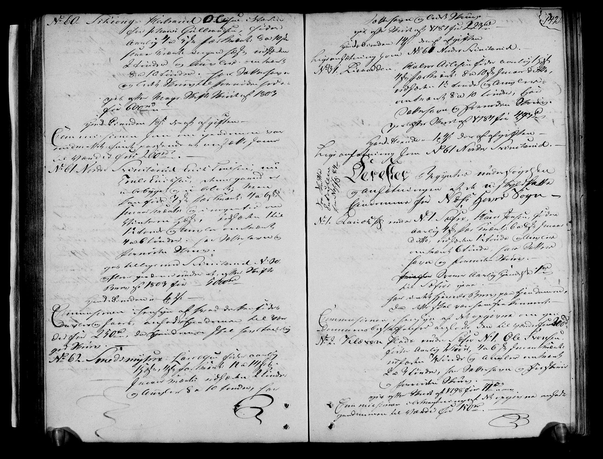 Rentekammeret inntil 1814, Realistisk ordnet avdeling, AV/RA-EA-4070/N/Ne/Nea/L0044: Ringerike og Hallingdal fogderi. Deliberasjonsprotokoll, 1803, s. 146